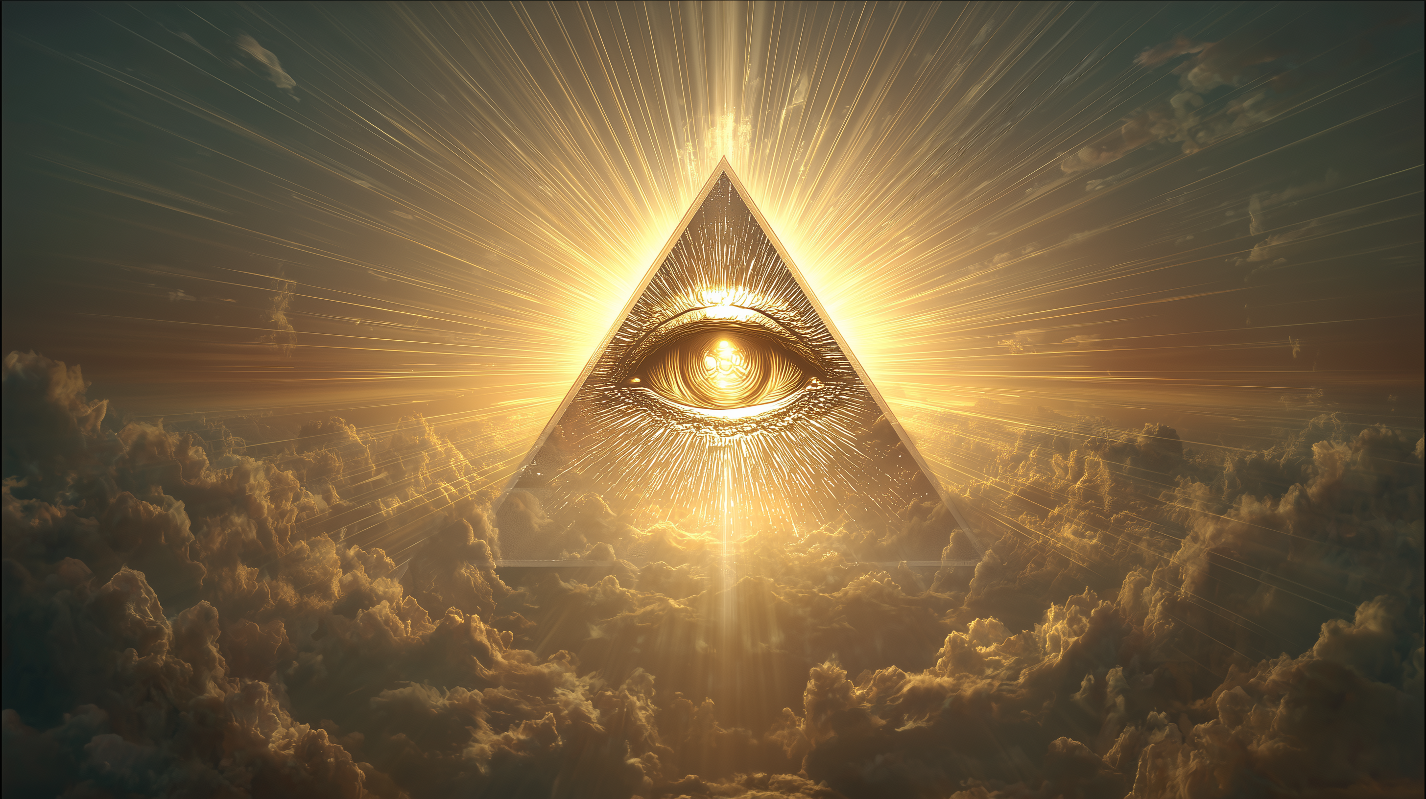 fond d'écran L’œil de la Providence 4k 3840x2160 téléchargement gratuit