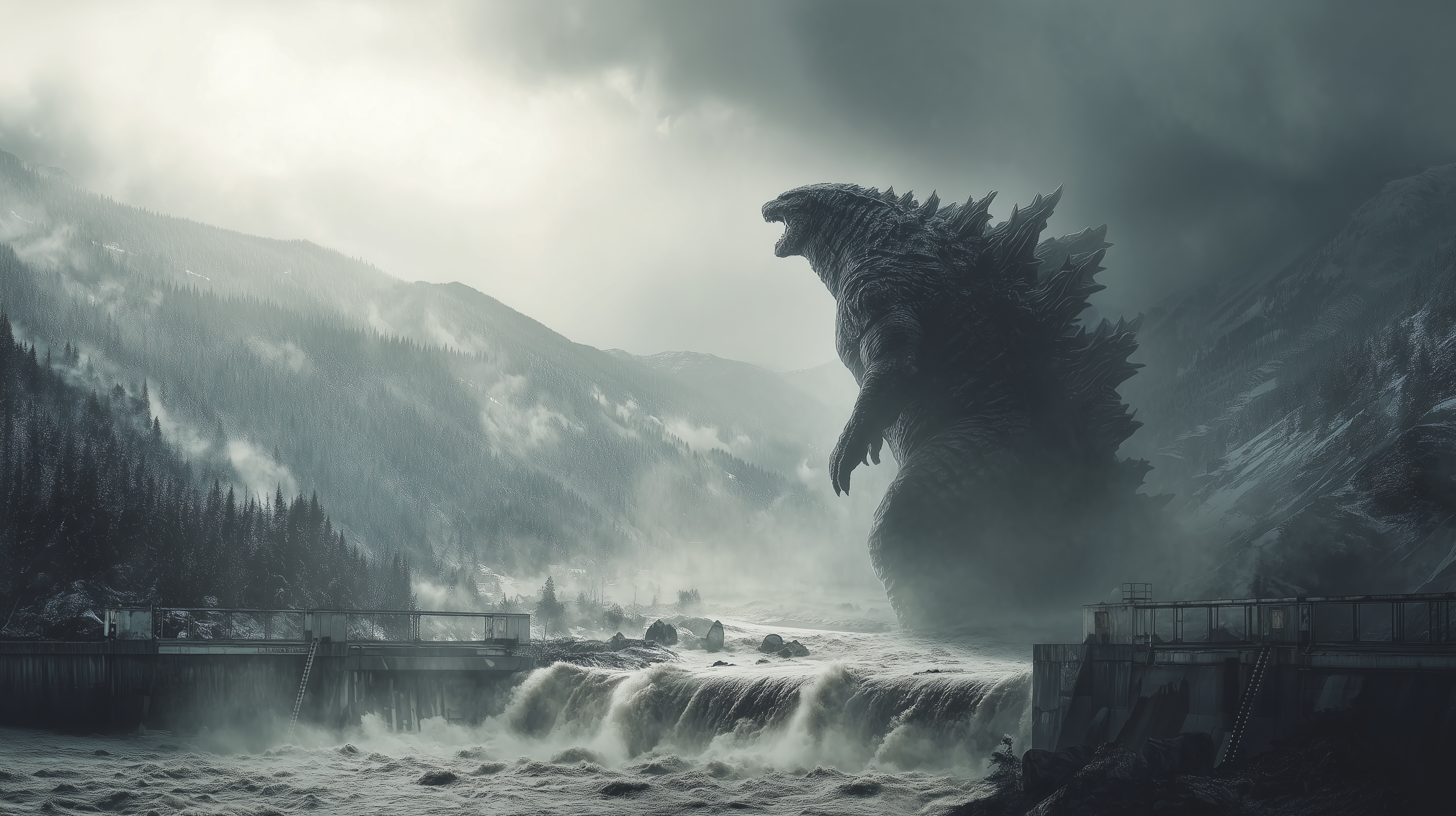 fond d'écran Godzilla 16:9 hd téléchargement gratuit