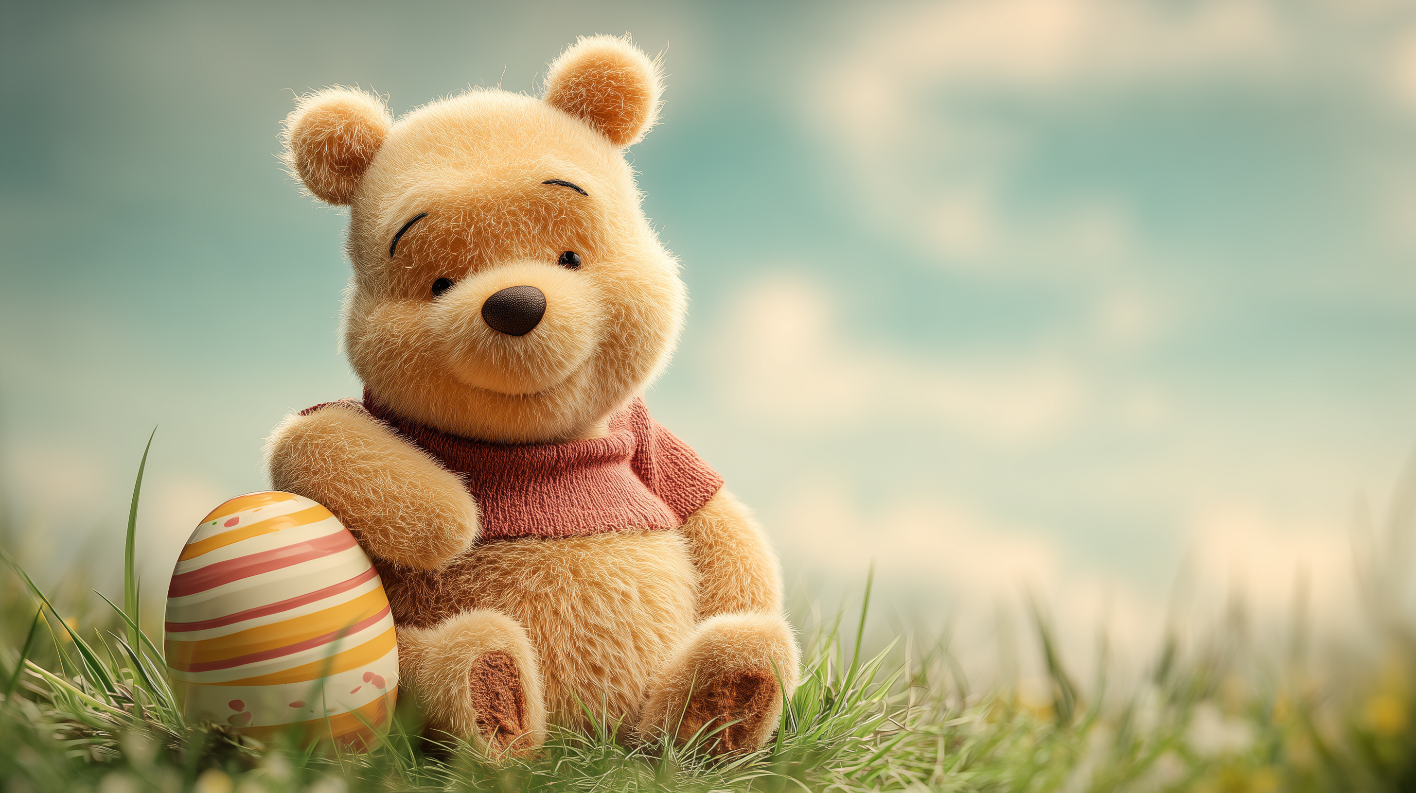 fond d'écran Winnie l’ourson ultra large téléchargement gratuit