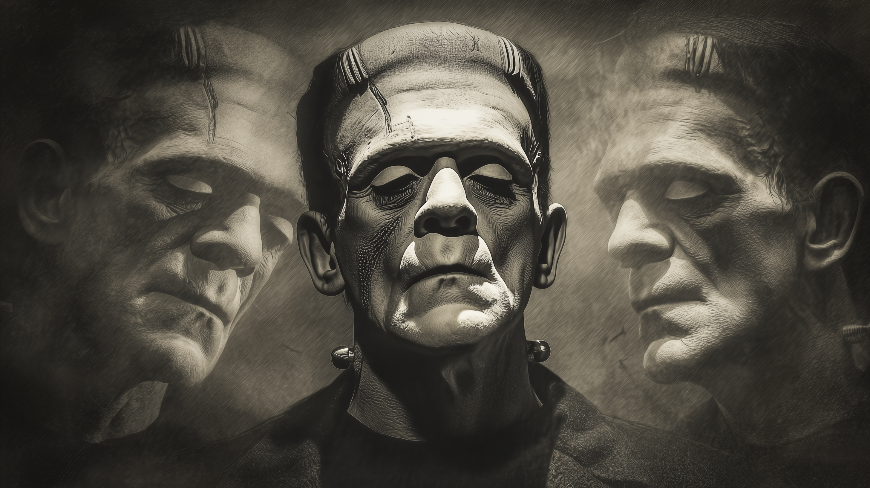 fond d'écran Frankenstein windows xp téléchargement gratuit