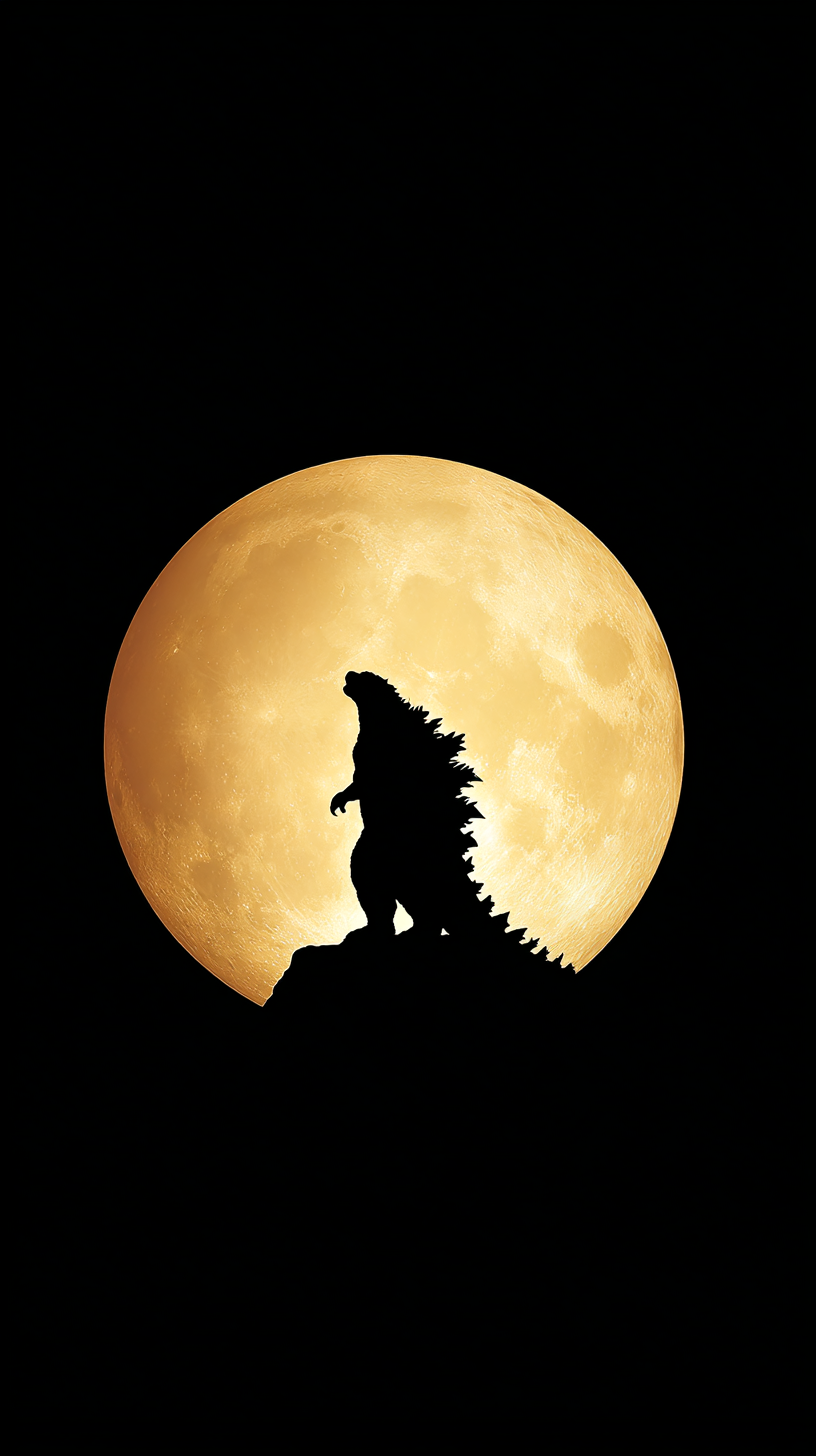 fond d'écran Godzilla iphone 13 gratuit