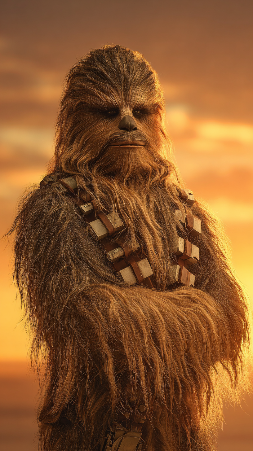 fond d'écran Chewbacca téléphone OnePlus gratuit