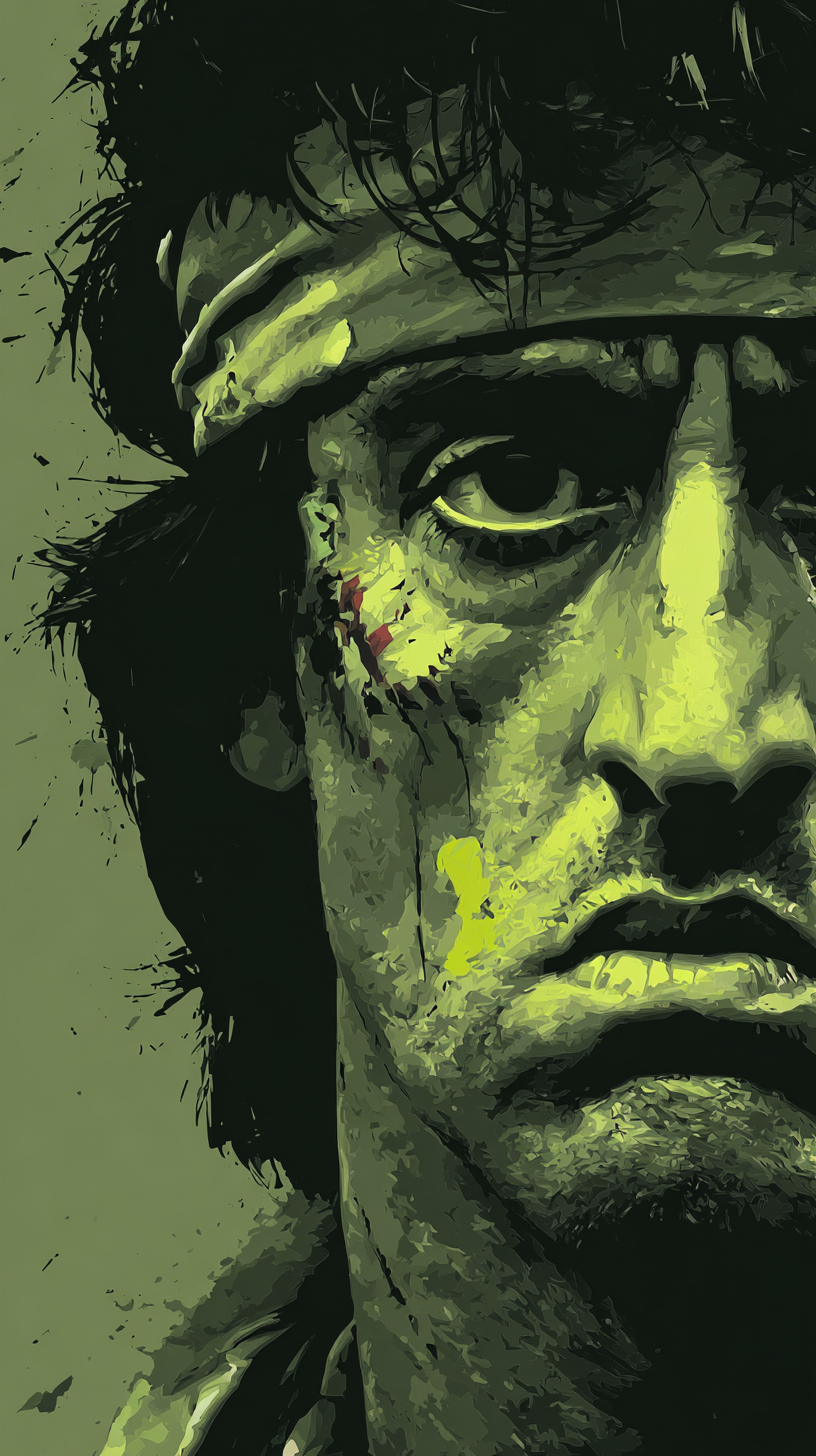 iphone fond d'écran John Rambo télécharger gratuit