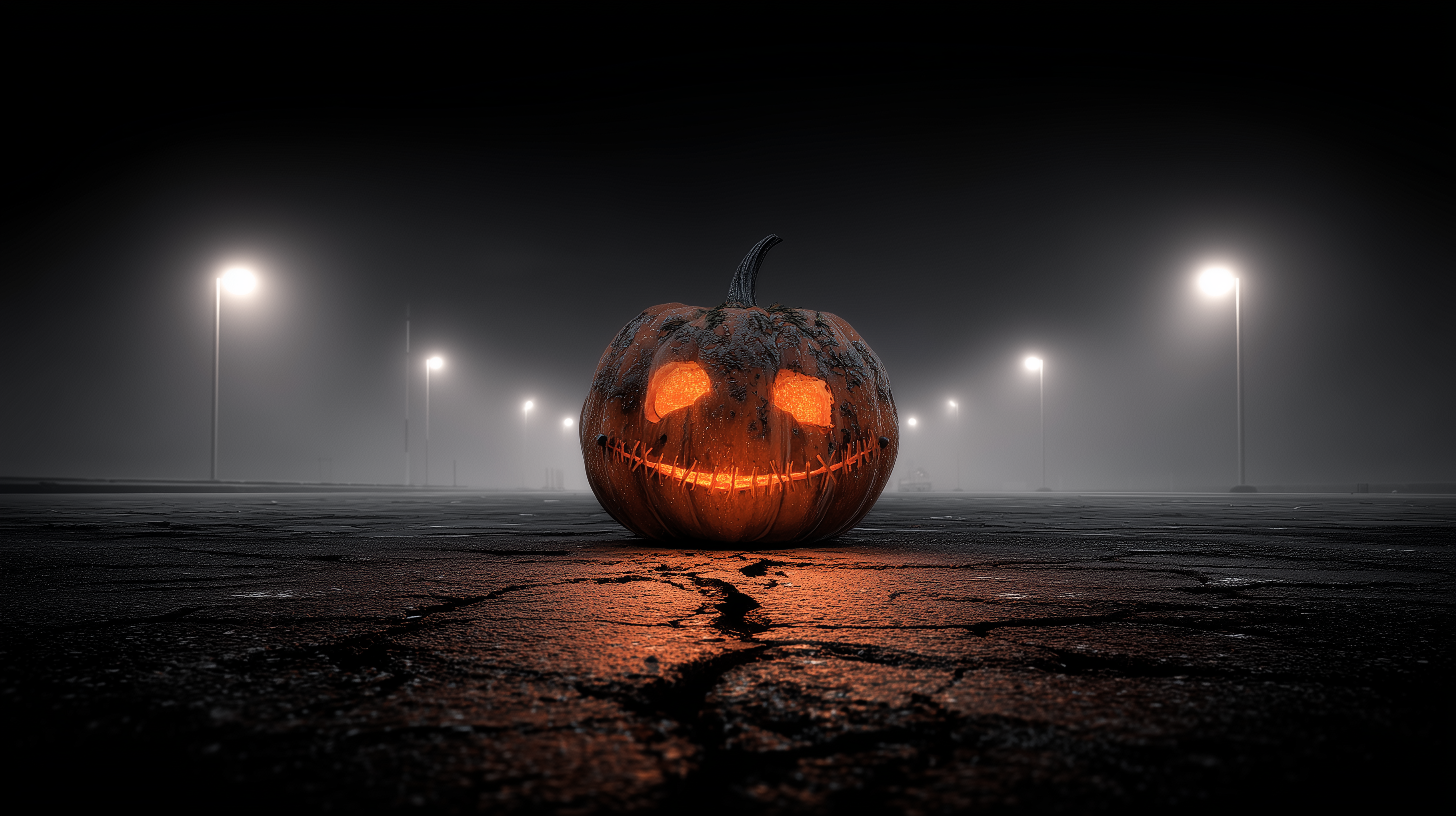 hp fond d'écran Jack o’ lantern téléchargement gratuit