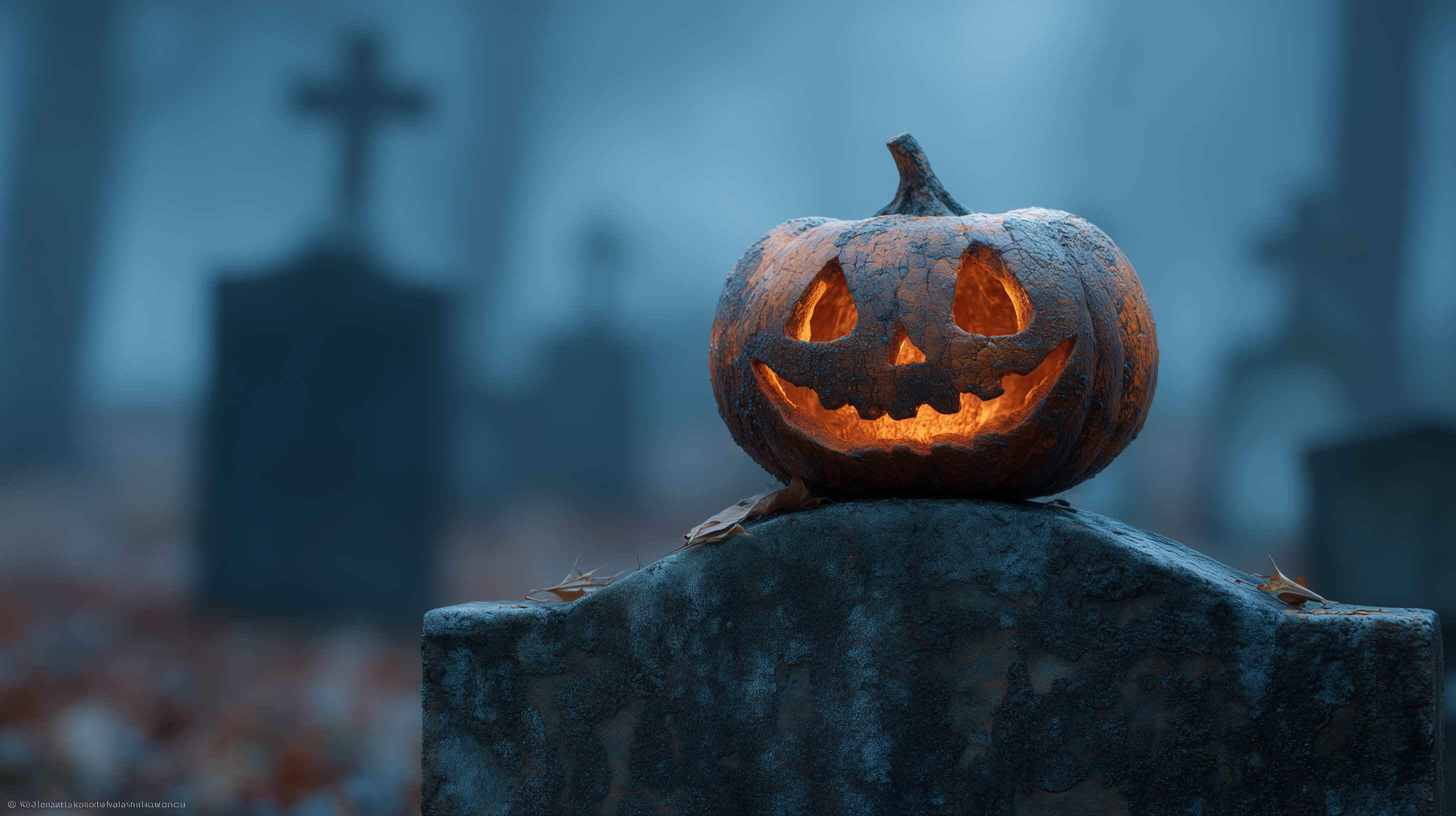 fond d'écran Jack o’ lantern 3840x2160 hd téléchargement gratuit