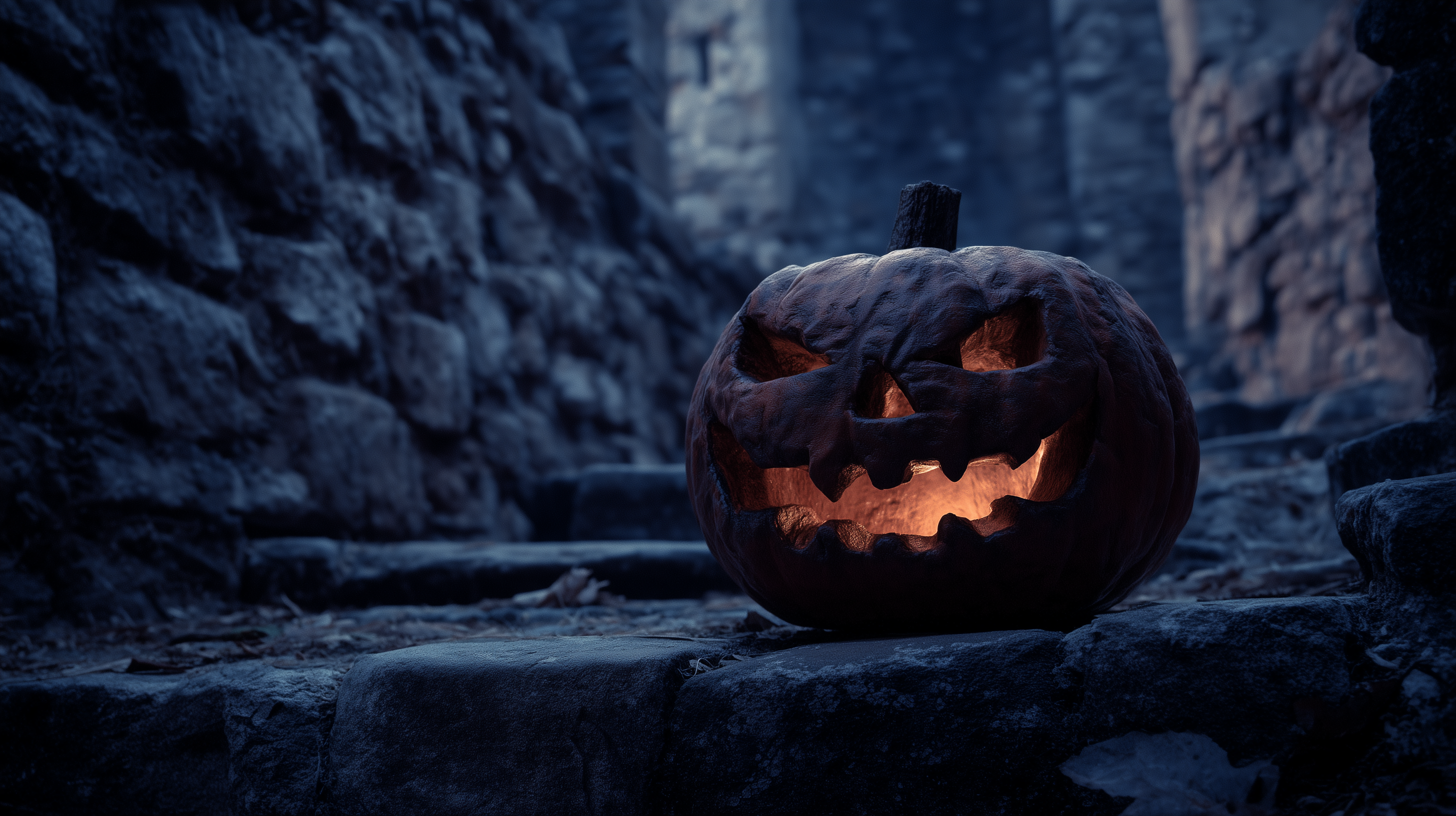fond d'écran Jack o’ lantern pc 4k ultra hd téléchargement gratuit