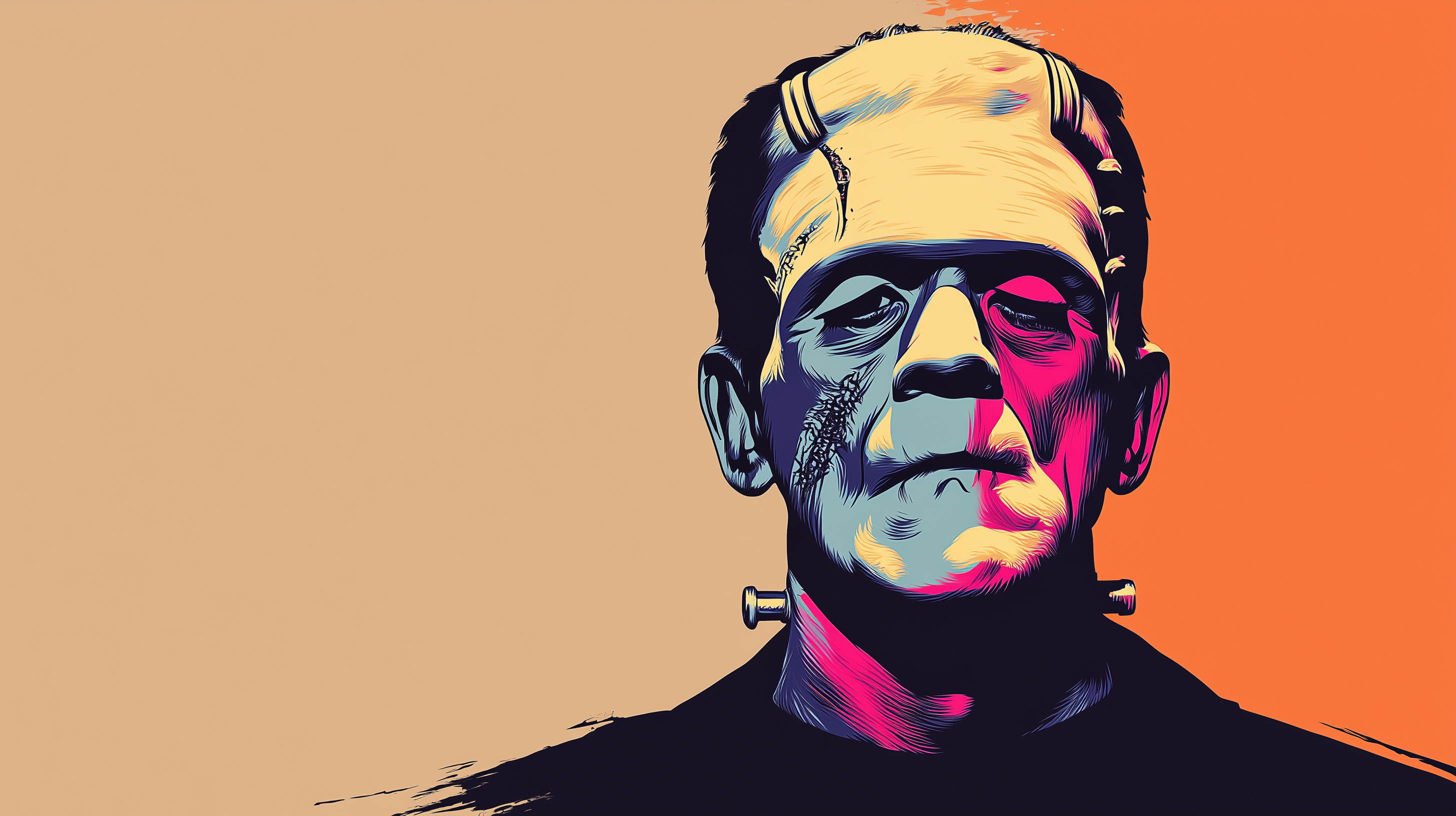 fond d'écran Frankenstein pc windows 10 4k téléchargement gratuit