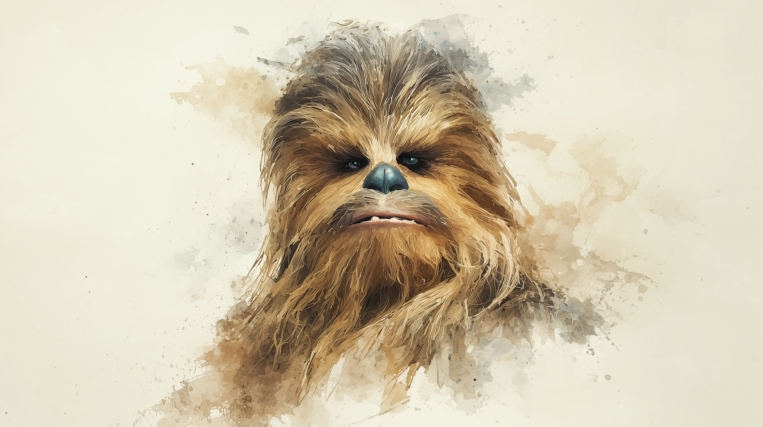 image fond d'écran Chewbacca pc téléchargement gratuit