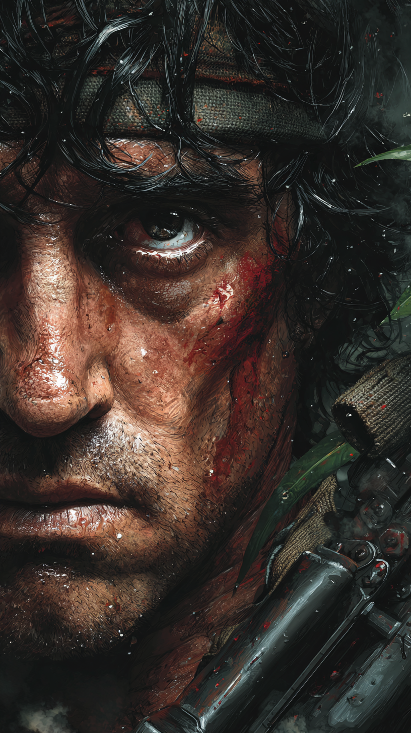 fond d'écran John Rambo sans filigrane pour téléphone portable samsung gratuit