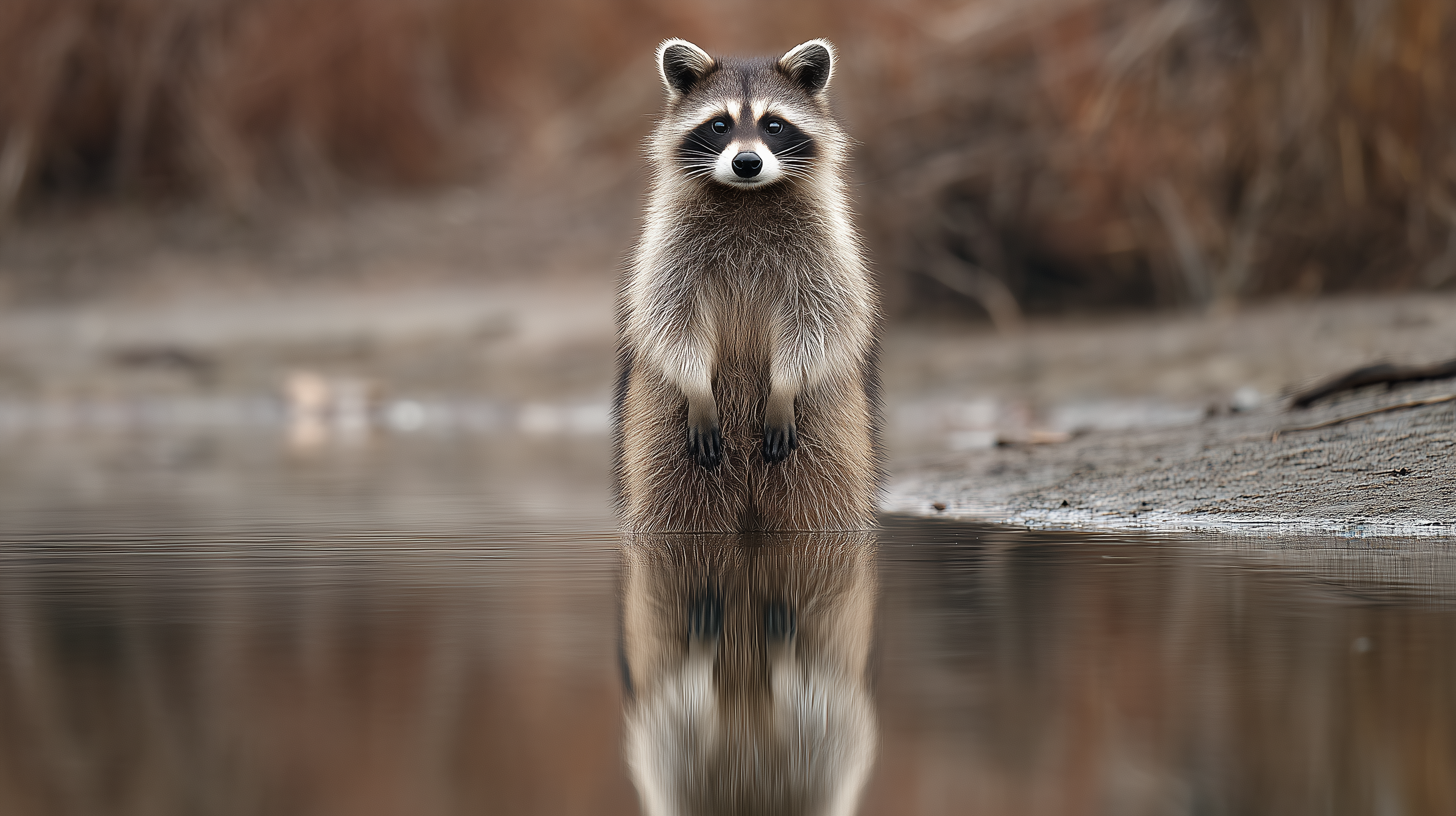 fond d'écran Raton laveur 3840x1440 téléchargement gratuit