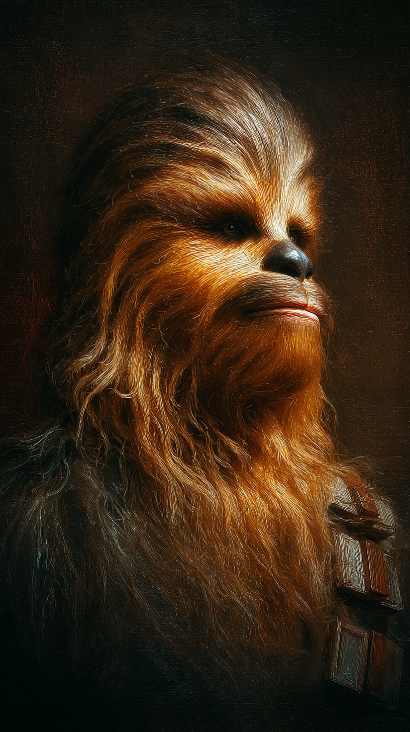 fond d'écran Chewbacca pour tablette android gratuit