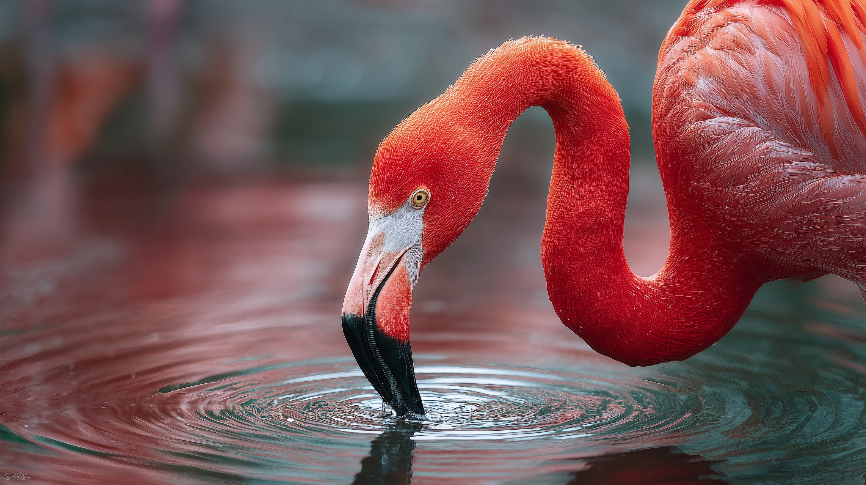 fond d'écran Flamant 1440p hd téléchargement gratuit