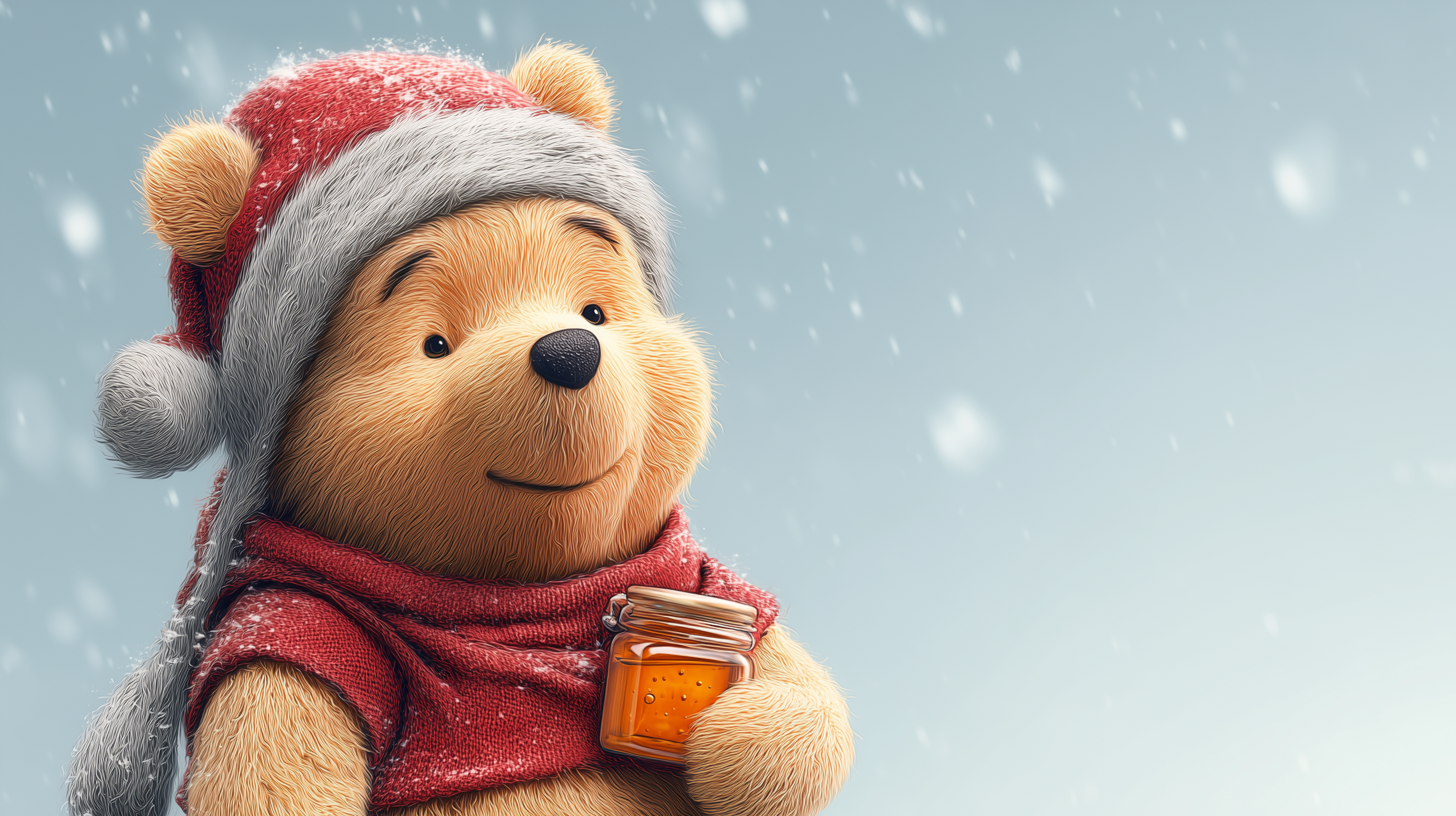 fond d'écran Winnie l’ourson 16:9 4k téléchargement gratuit