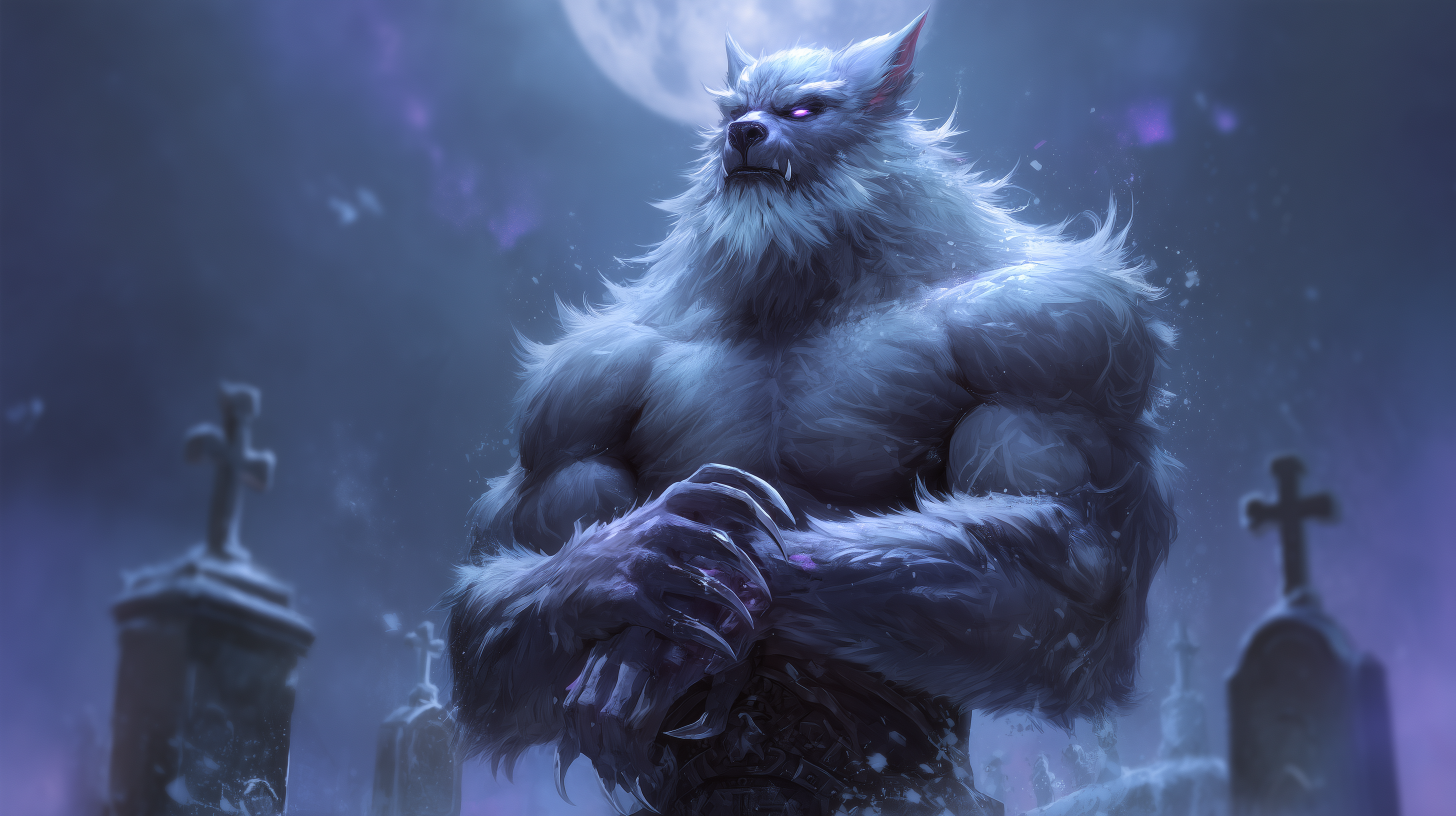 fond d'écran Lycanthrope pc 4k ultra hd téléchargement gratuit