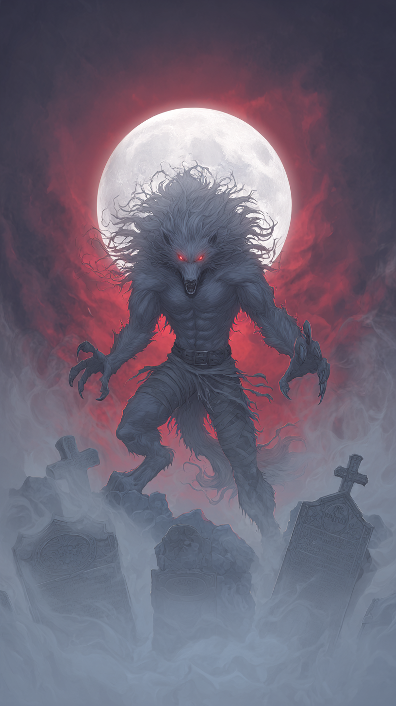 fond d'écran Lycanthrope iphone 14 télécharger gratuit