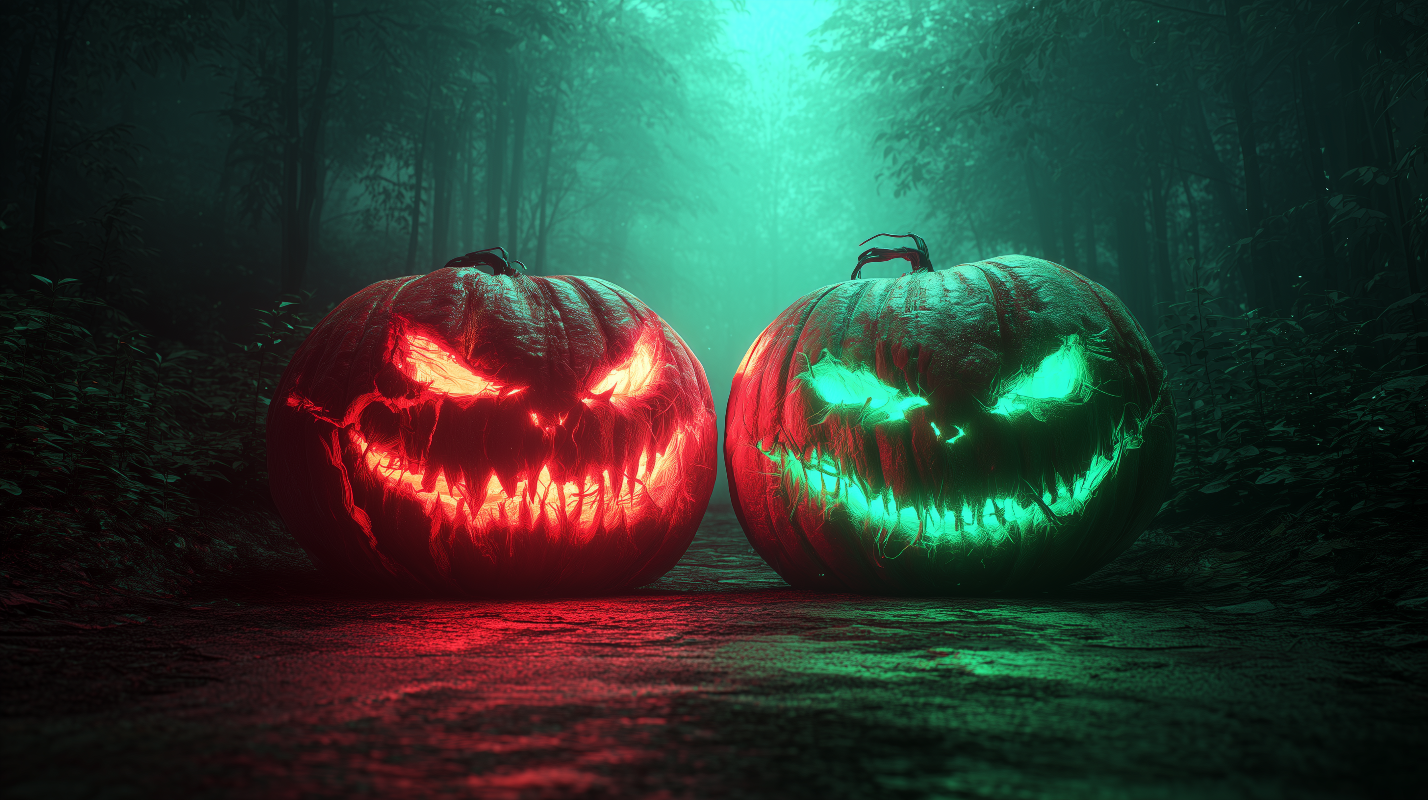 fond d'écran Jack o’ lantern 4k pc téléchargement gratuit