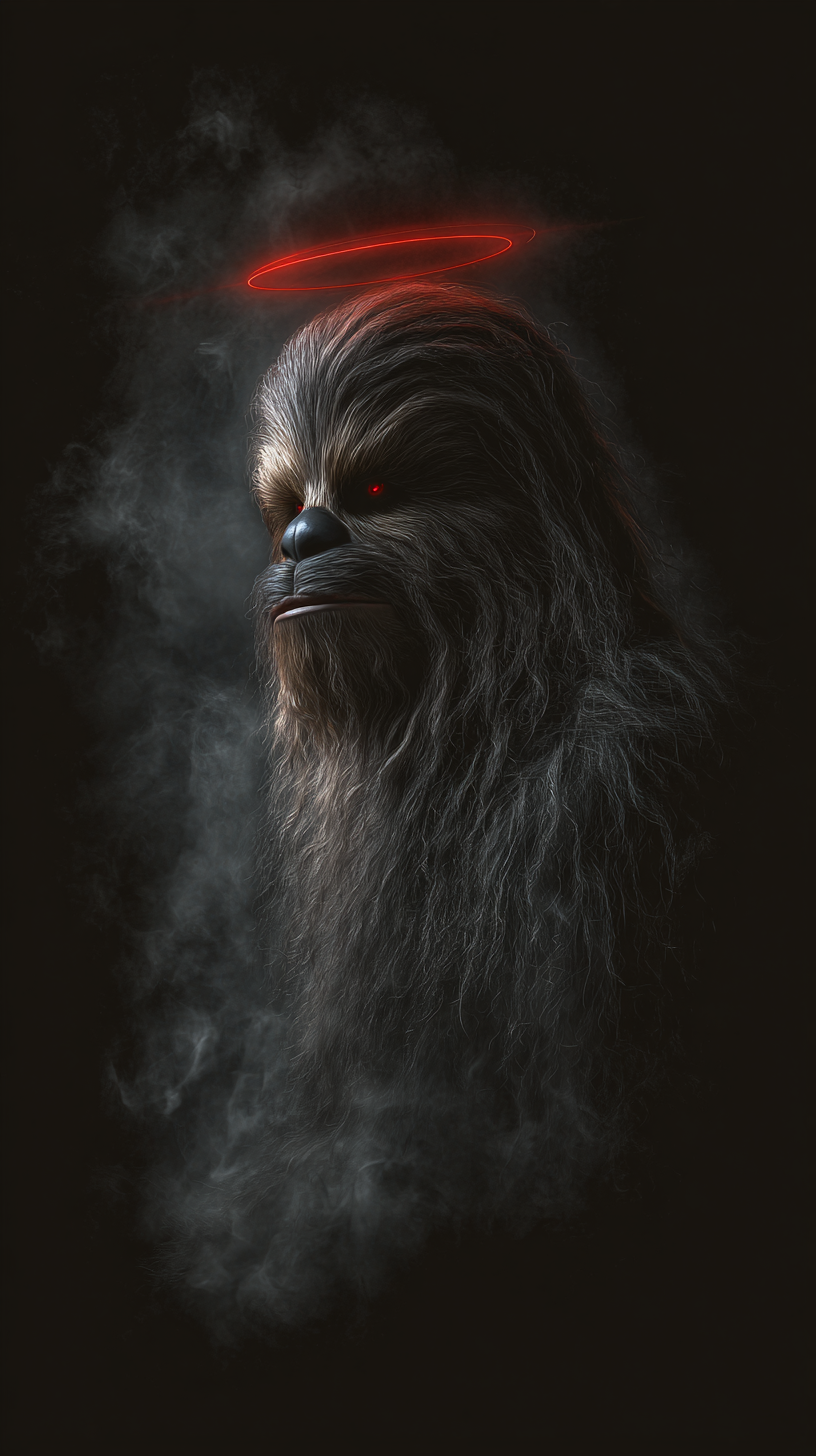 fond d'écran Chewbacca iphone 12 gratuit