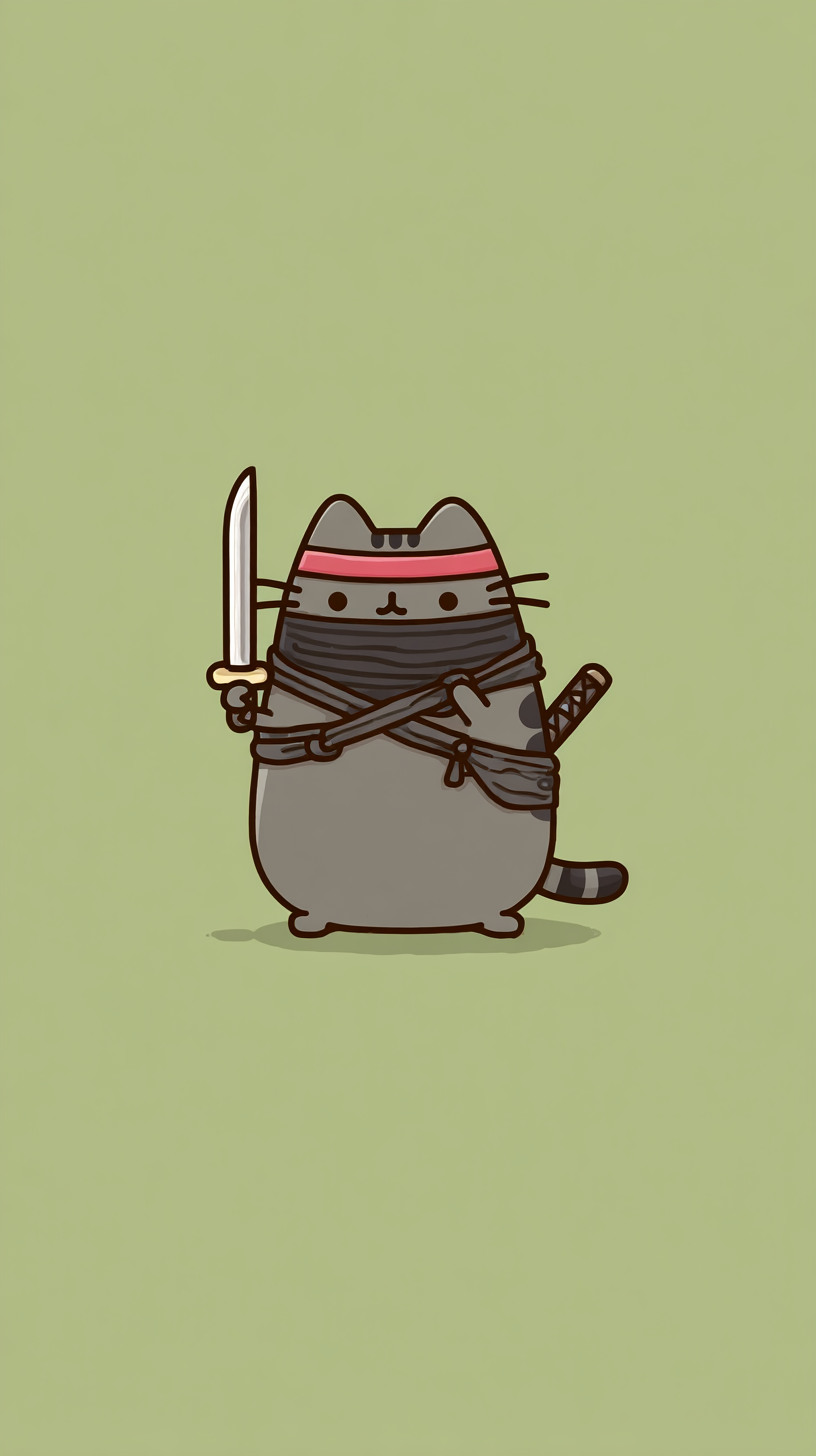fond d'écran Pusheen téléphone OnePlus télécharger gratuit