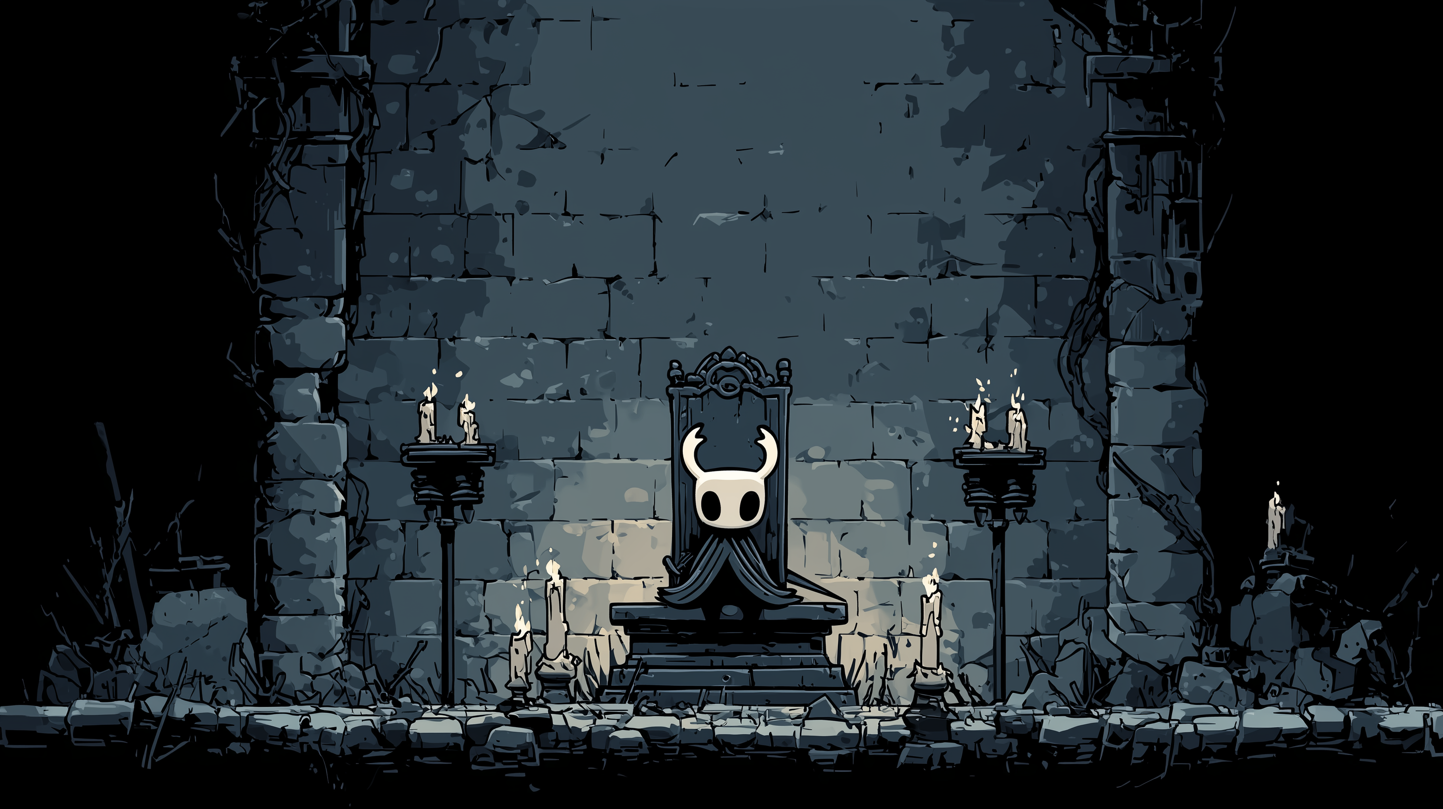 fond d'écran Hollow Knight hd 1366x768 téléchargement gratuit
