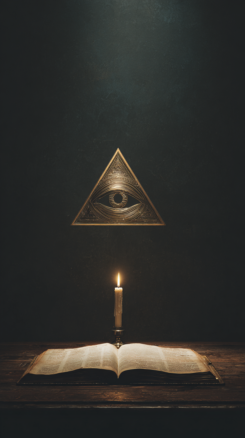 iphone fond d'écran L’œil de la Providence kawaii gratuit