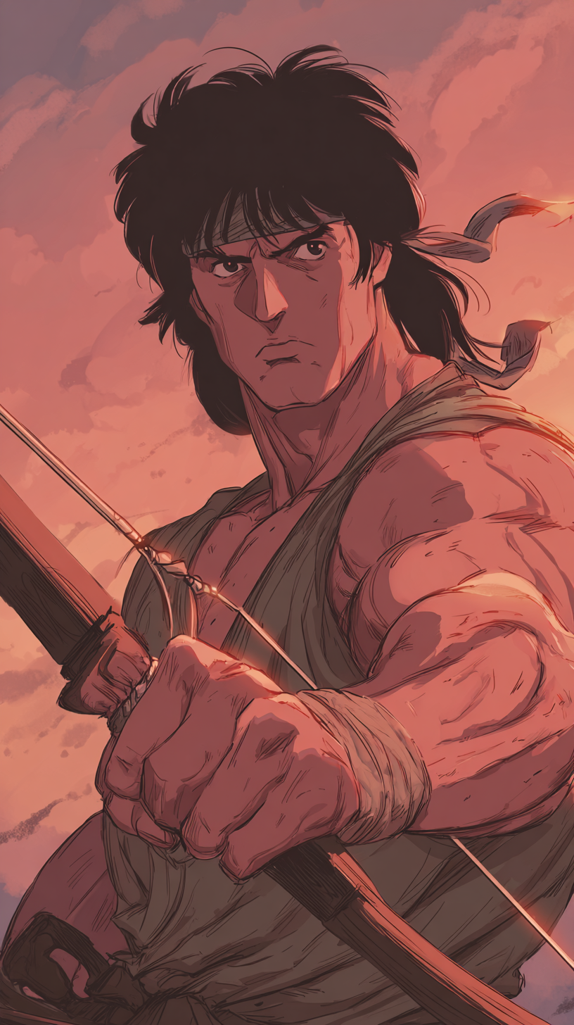 iphone fond d'écran John Rambo télécharger gratuit