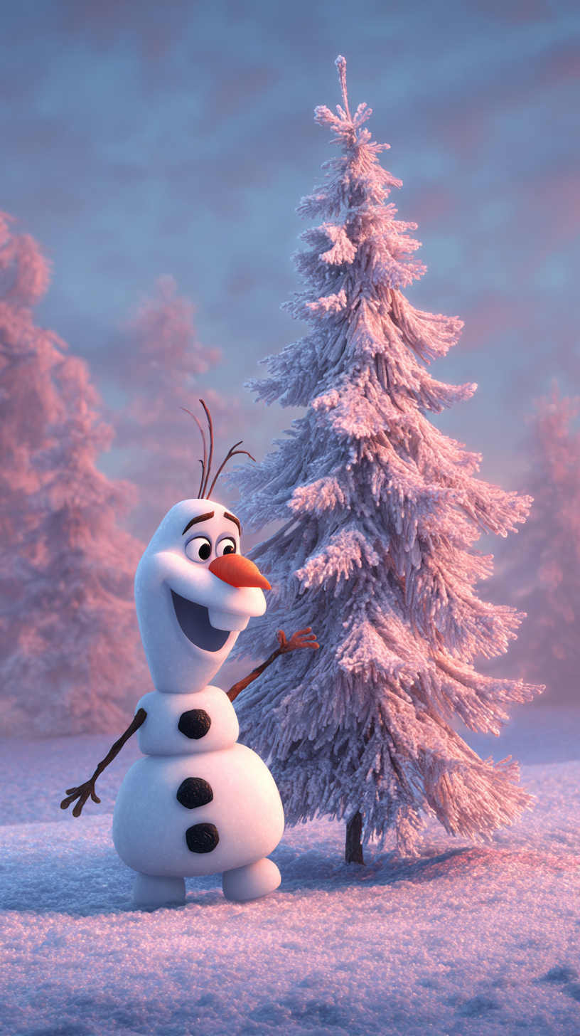 fond d'écran Olaf téléphone Sony gratuit