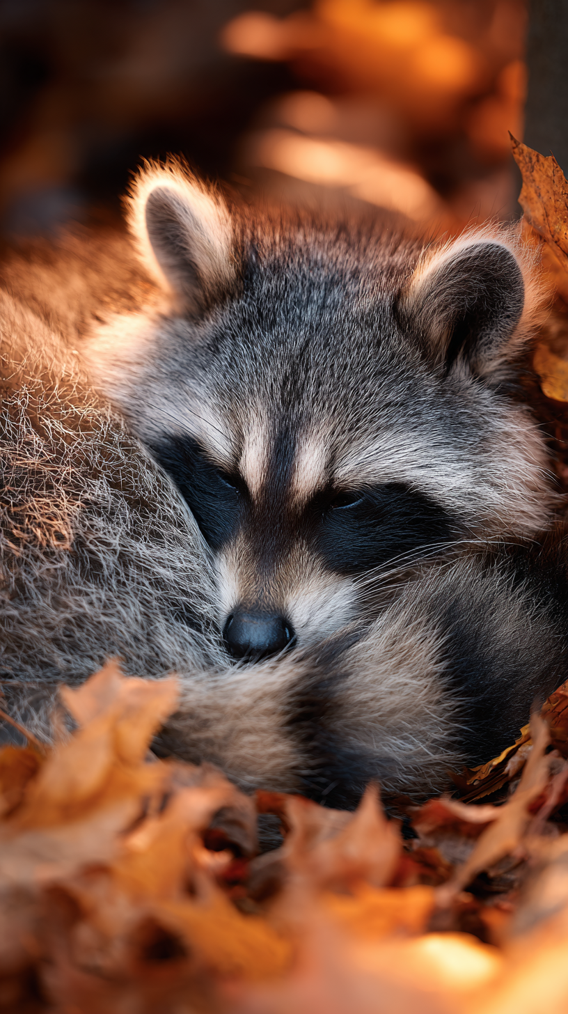 fond d'écran Raton laveur iphone 14 pro max gratuit