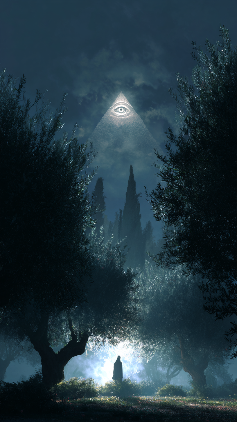 fond d'écran L’œil de la Providence iphone 8 gratuit