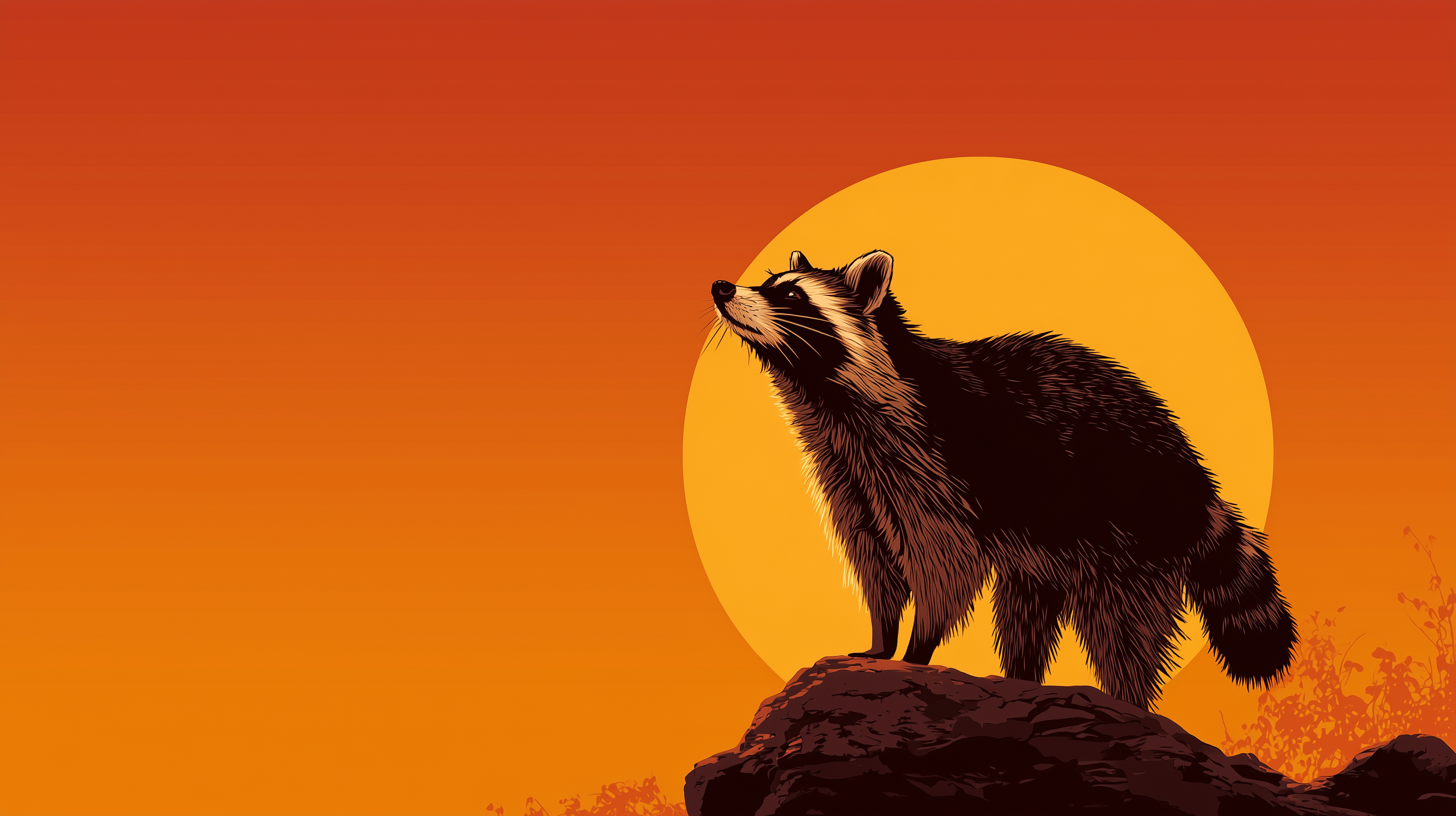 fond d'écran Raton laveur mac os téléchargement gratuit