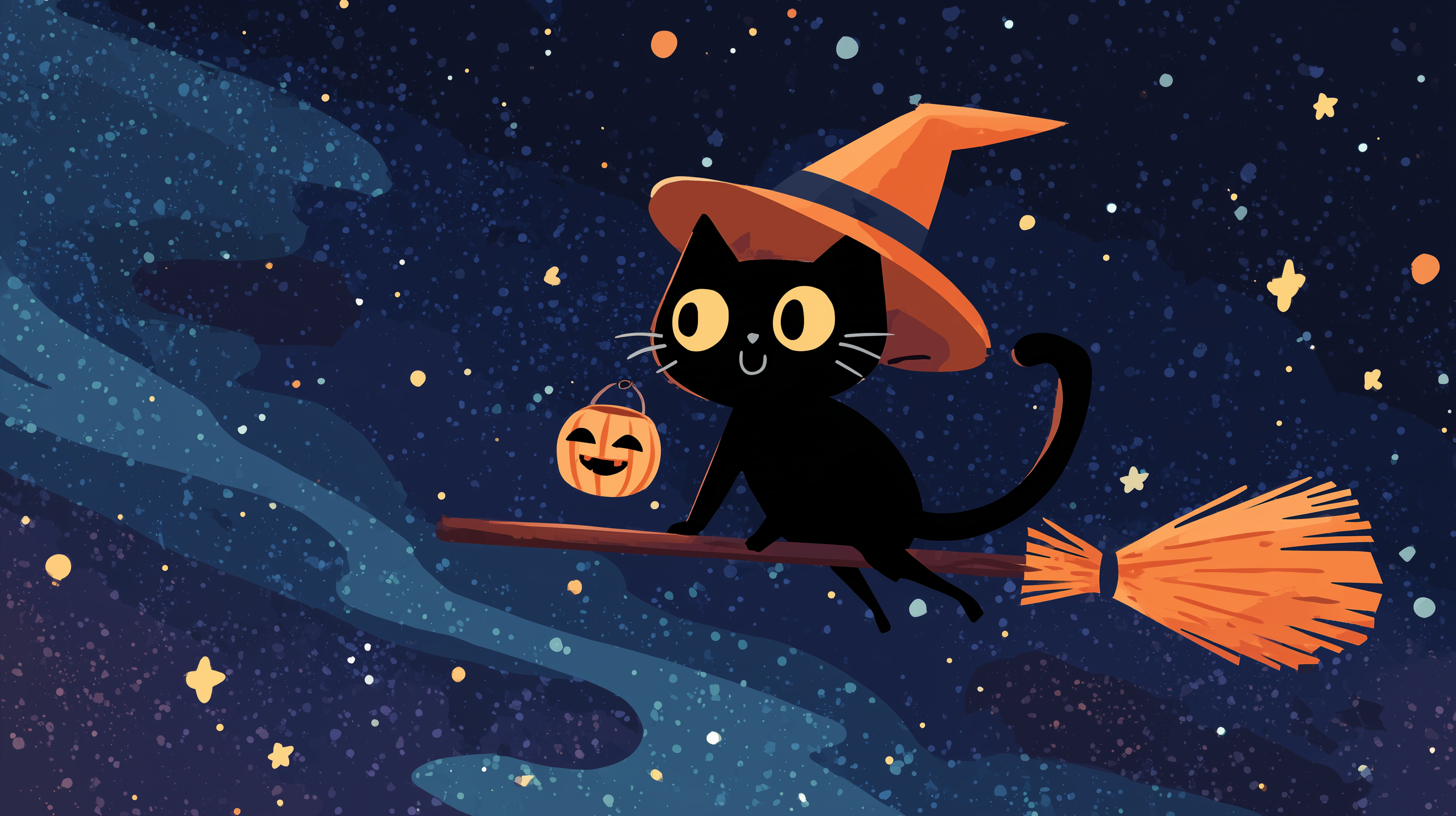 fond d'écran Chat noir hd 1920x1080 téléchargement gratuit