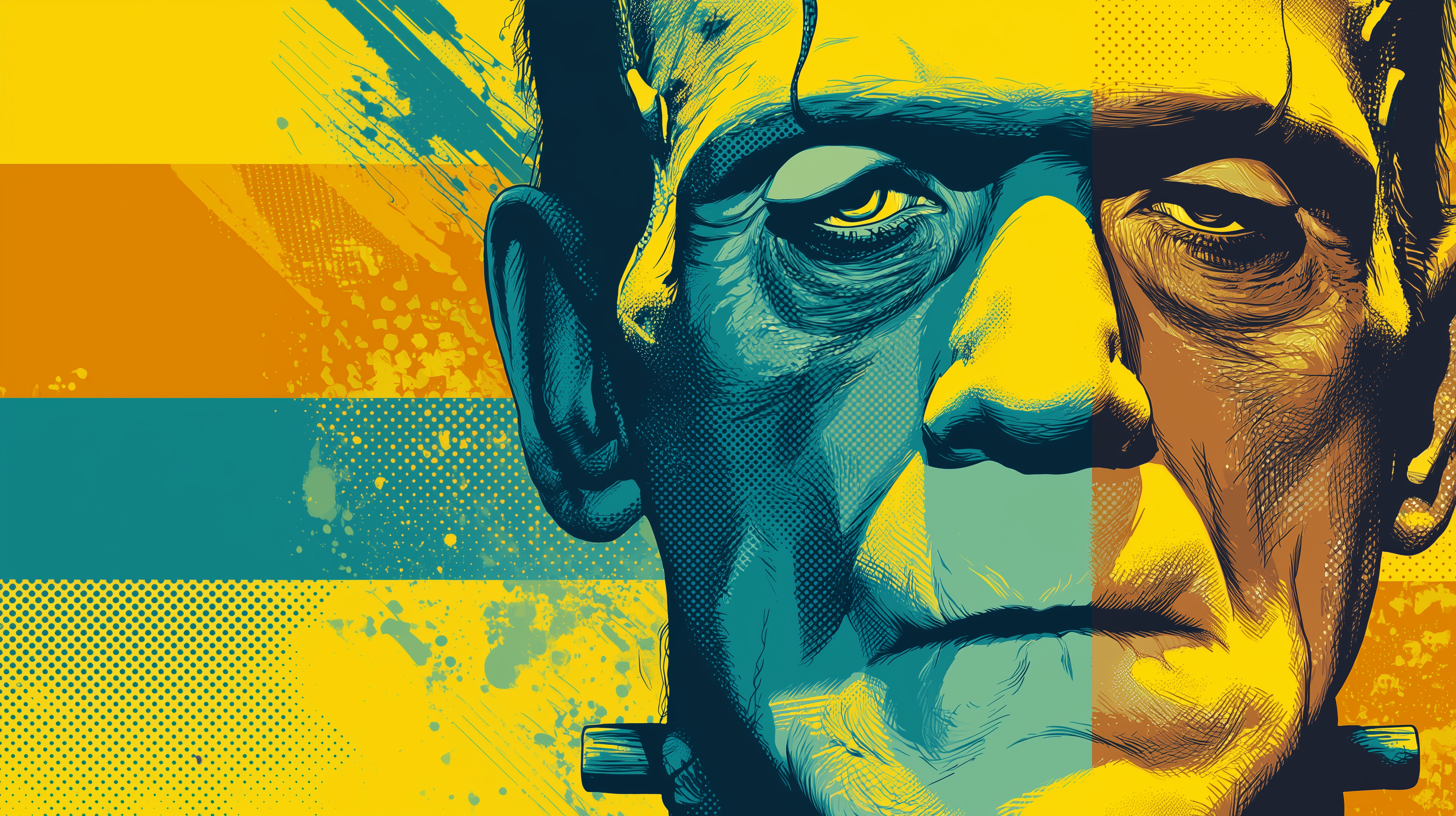 fond d'écran Frankenstein ultrawide 3440x1440 téléchargement gratuit