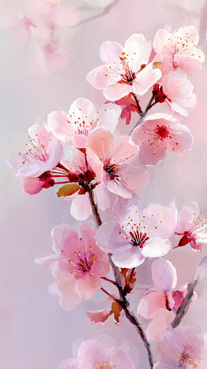 fond d'écran Fleur de cerisier iphone 12 gratuit