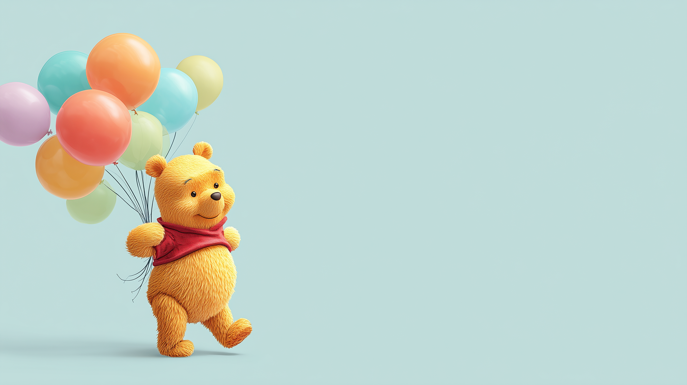 fond d'écran Winnie l’ourson 5120x1440 téléchargement gratuit