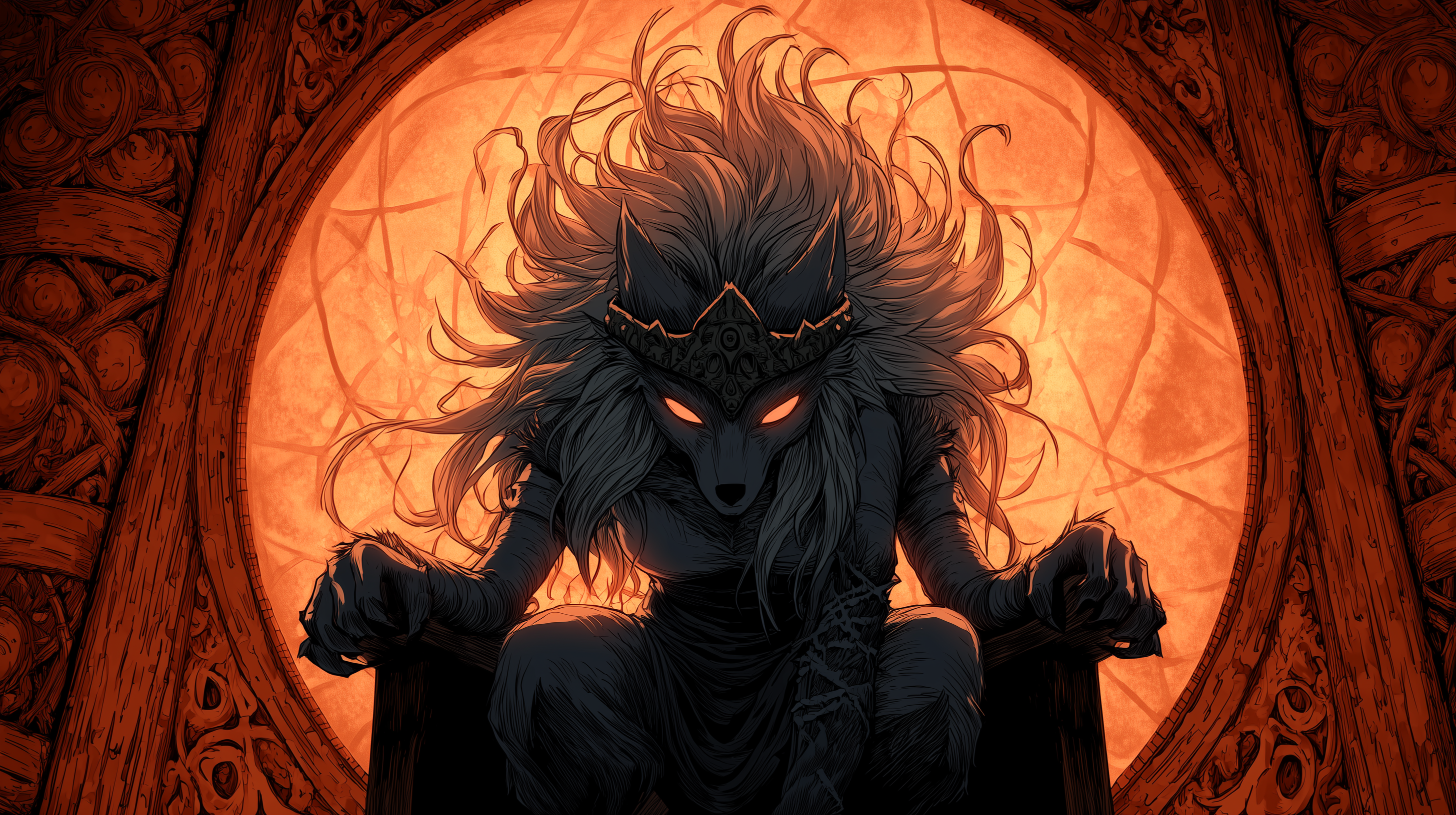 fond d'écran Lycanthrope 1920x1080 gratuit téléchargement gratuit