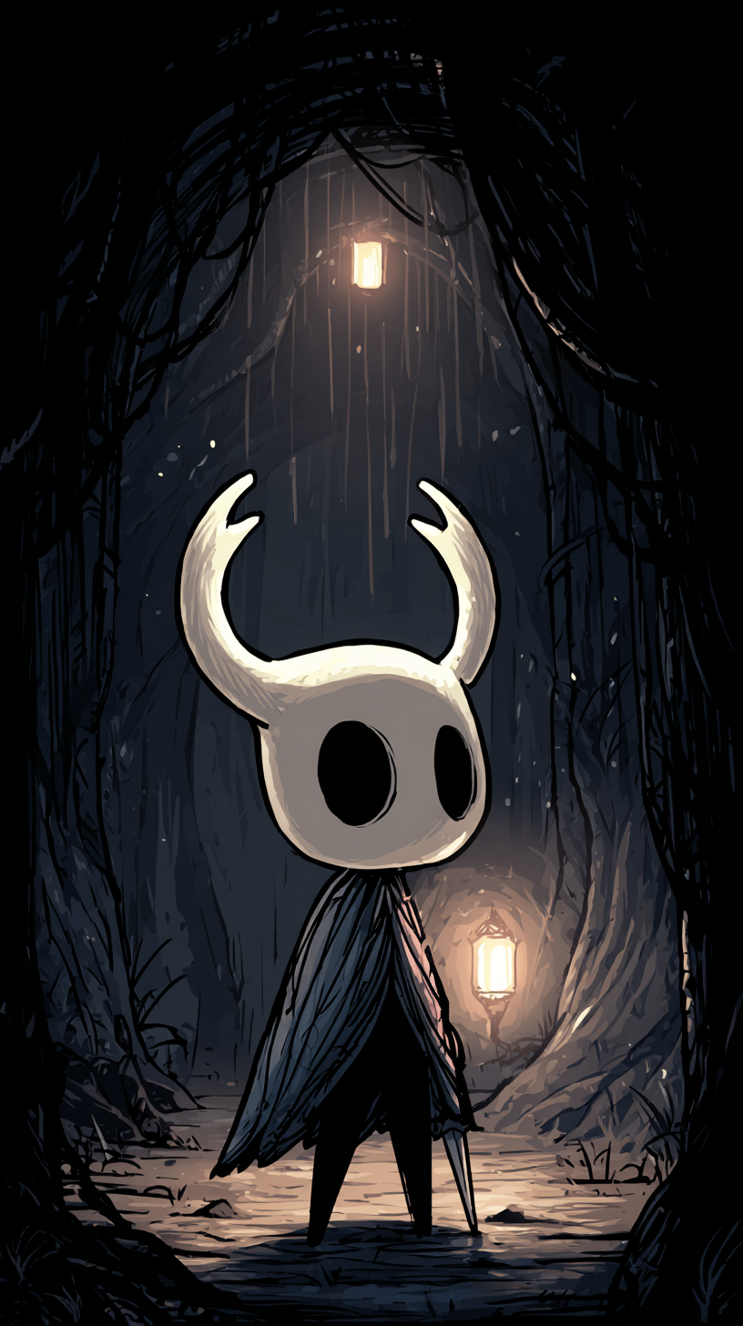 fond d'écran Hollow Knight 4k iphone gratuit