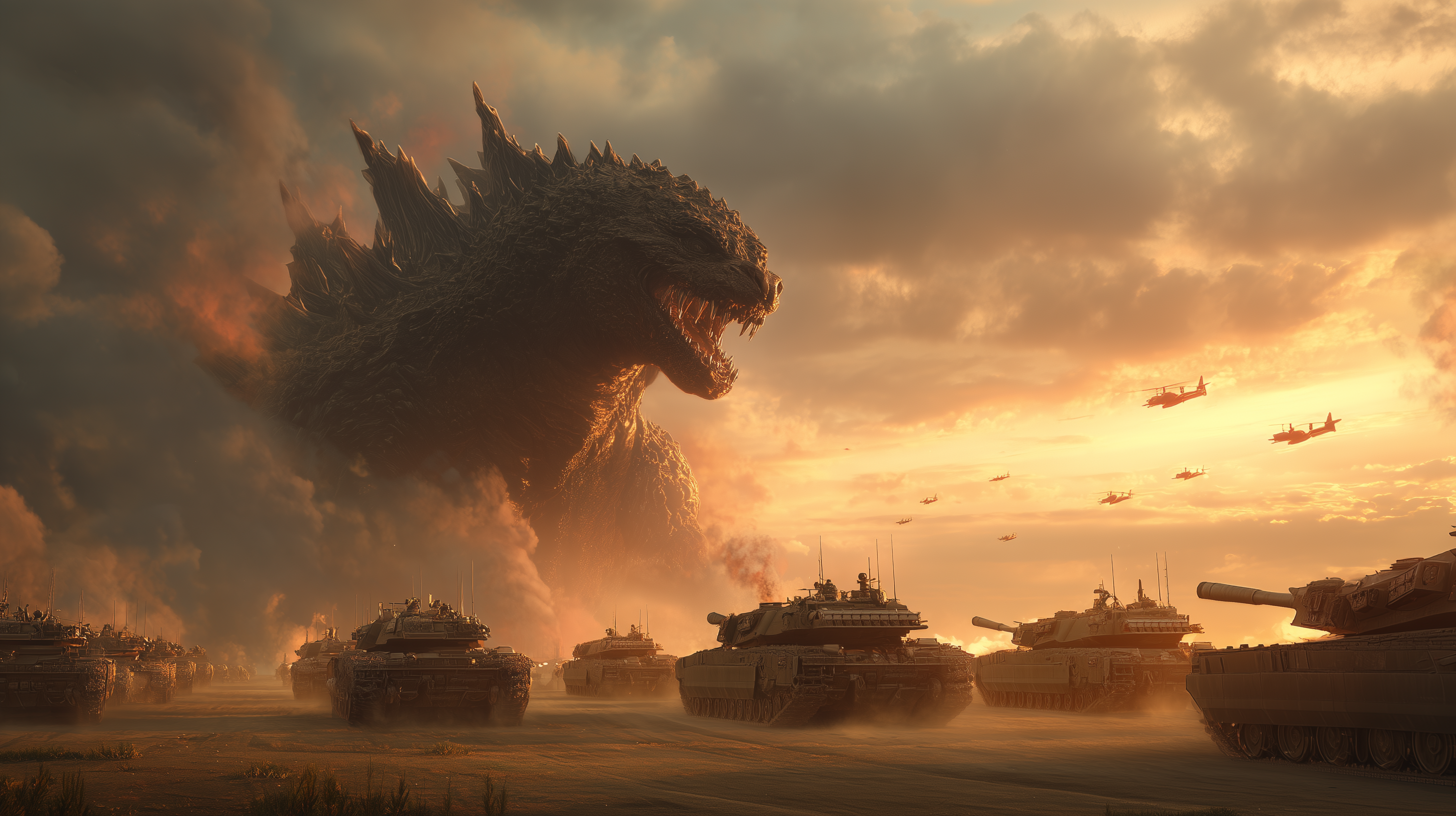 fond d'écran Godzilla pour pc téléchargement gratuit