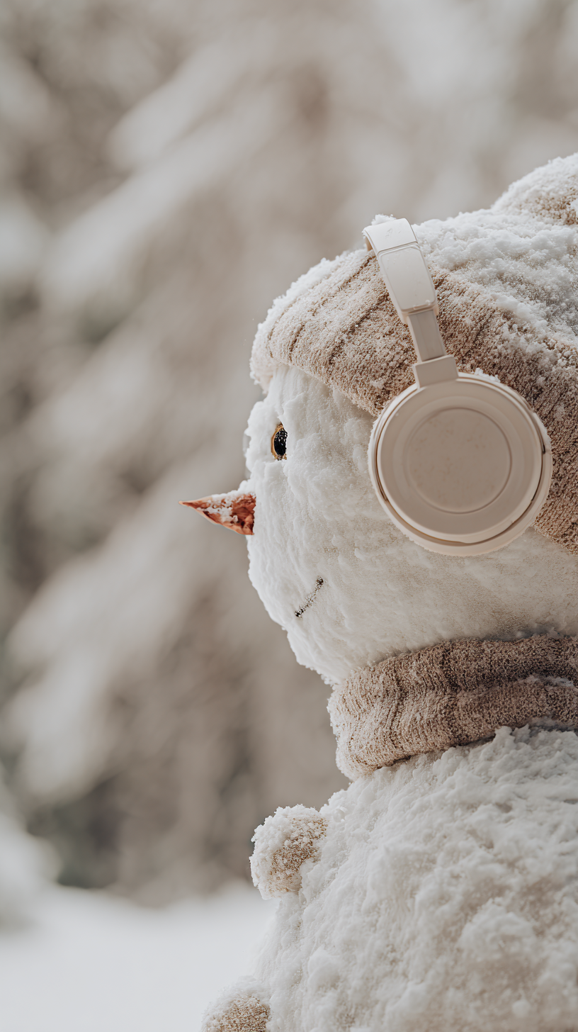xiaomi fond d'écran Bonhomme de neige gratuit