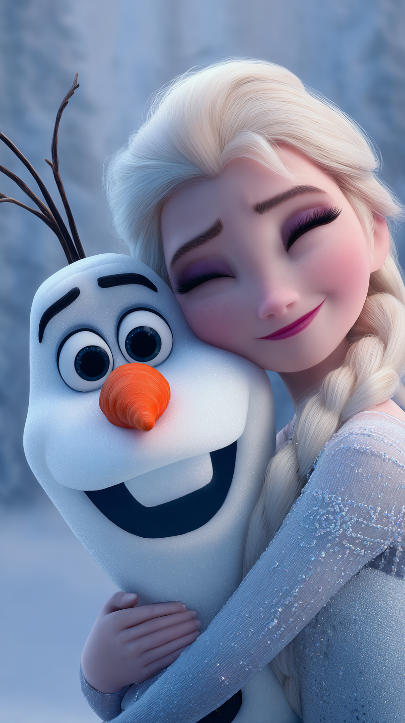 fond d'écran Olaf pour tablette android gratuit