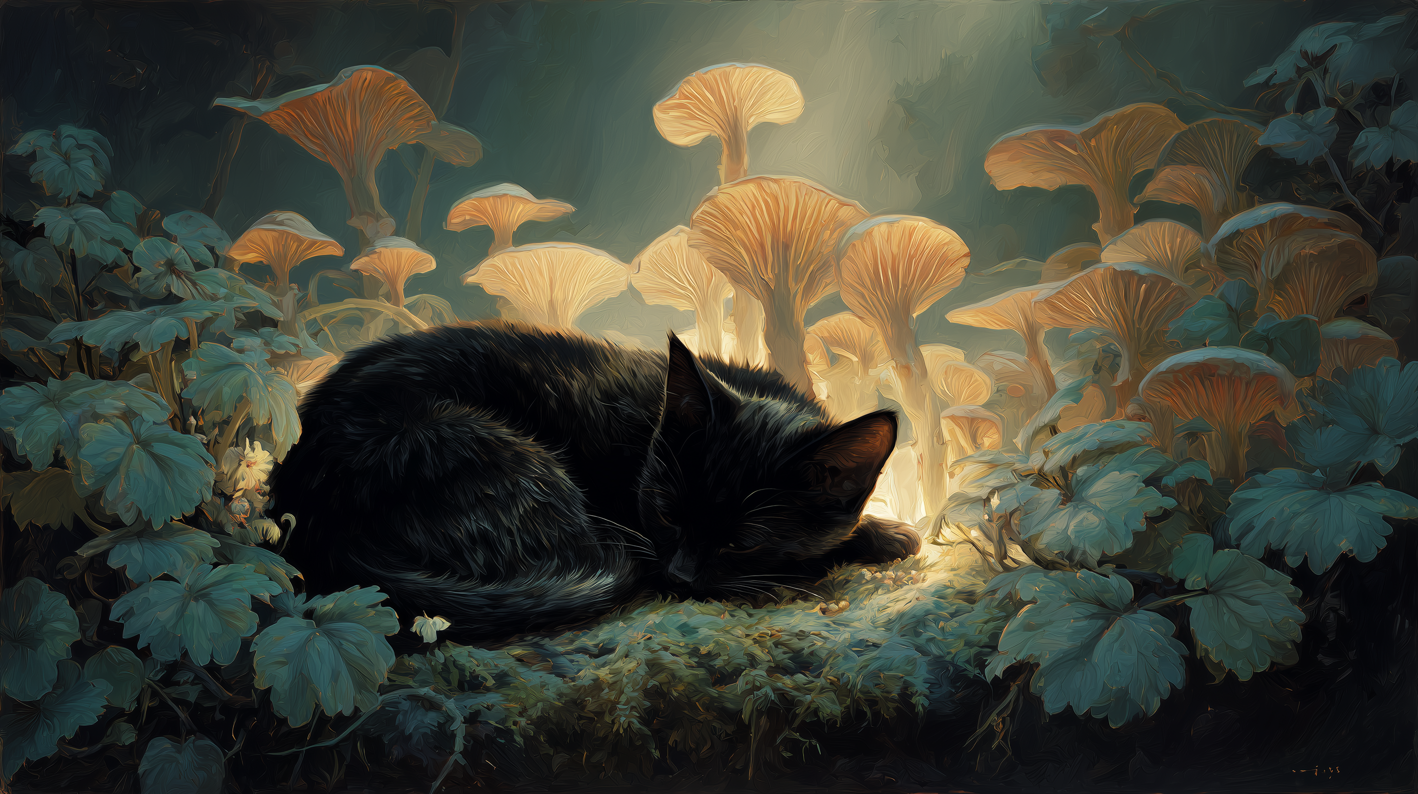 fond d'écran Chat noir windows téléchargement gratuit