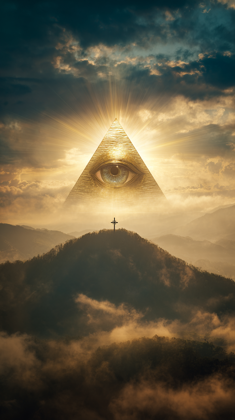 fond d'écran L’œil de la Providence téléphone Realme gratuit