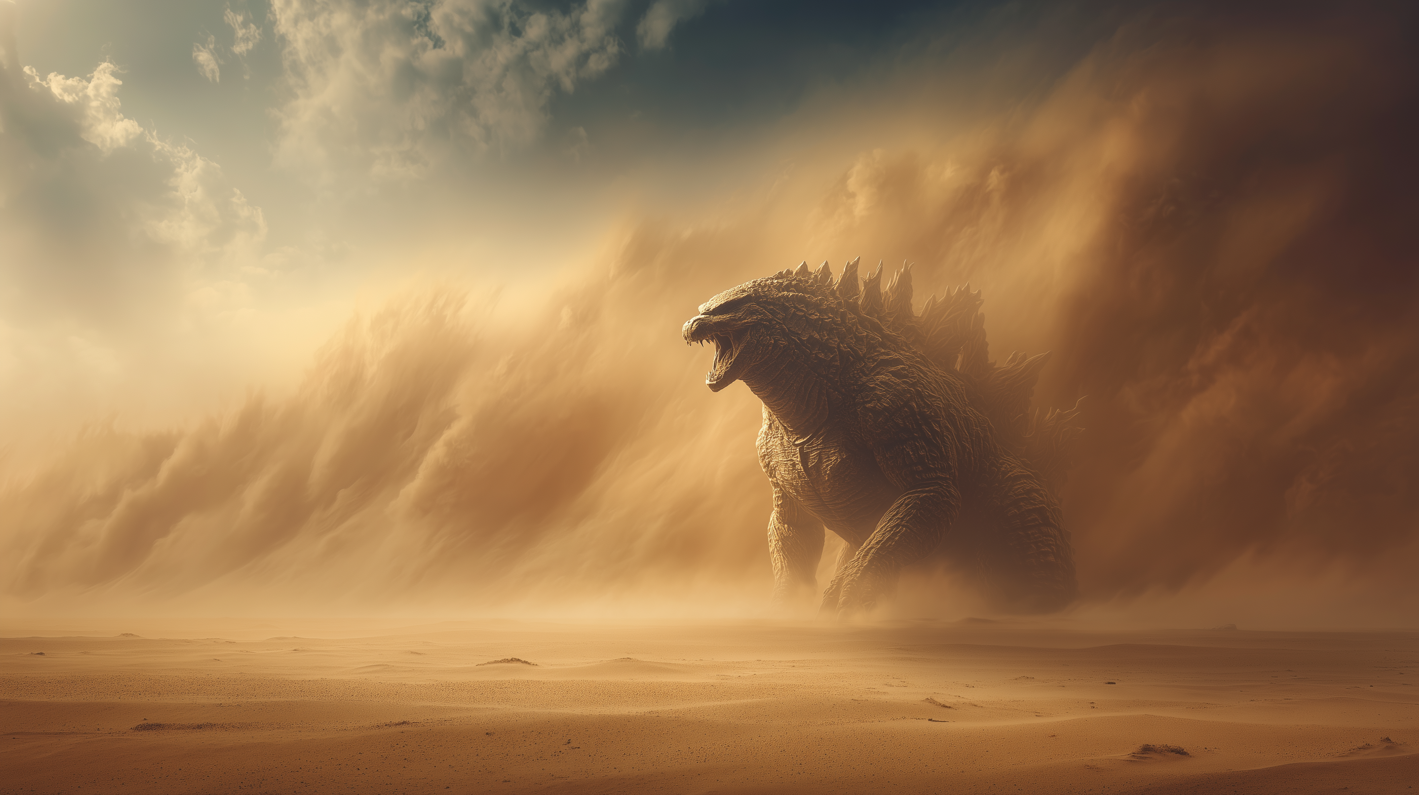 fond d'écran Godzilla 3840x2160 hd téléchargement gratuit