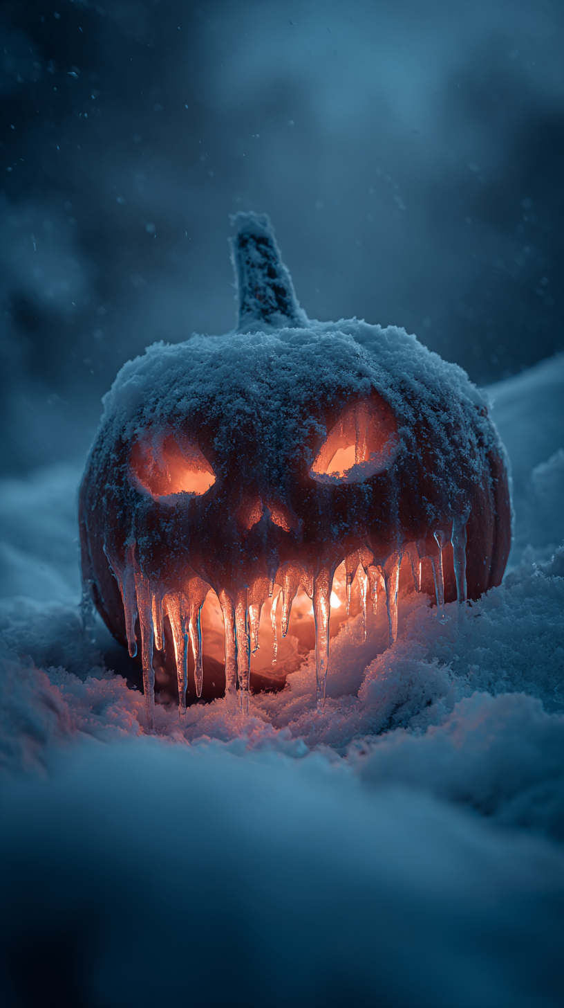 fond d'écran Jack o’ lantern iphone 11 gratuit