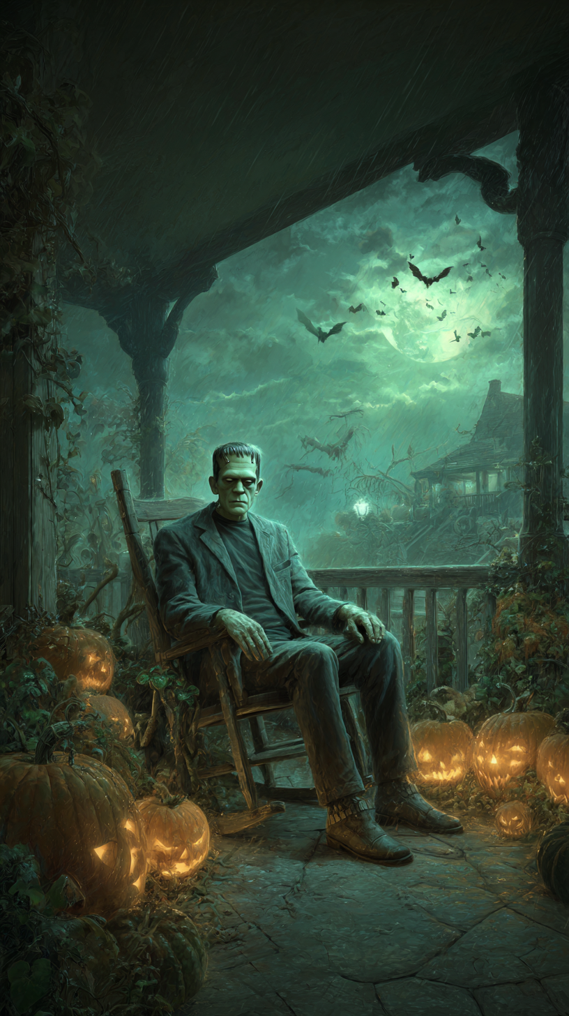 fond d'écran Frankenstein iphone ios gratuit