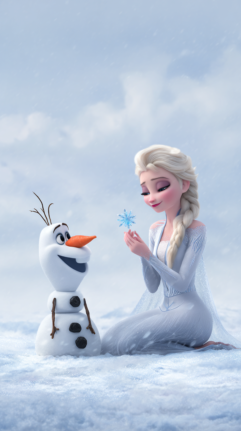 fond d'écran Olaf iphone 7 télécharger gratuit