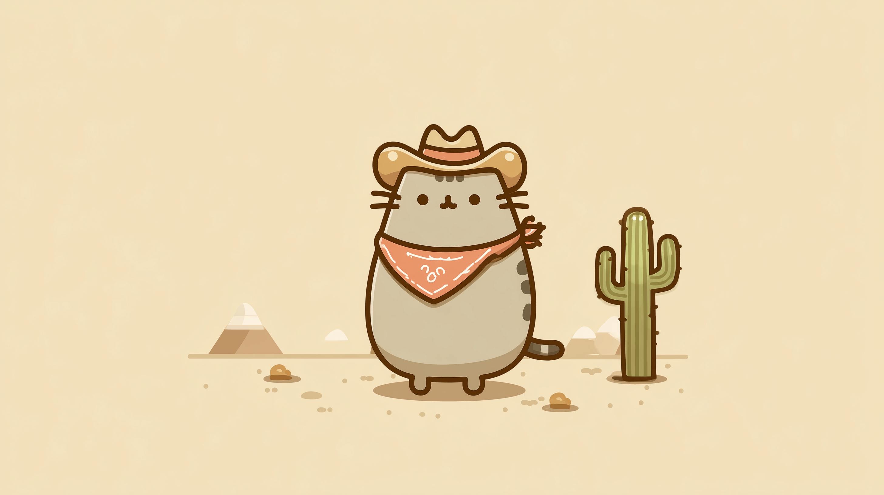 fond d'écran Pusheen ultra hd 4k téléchargement gratuit