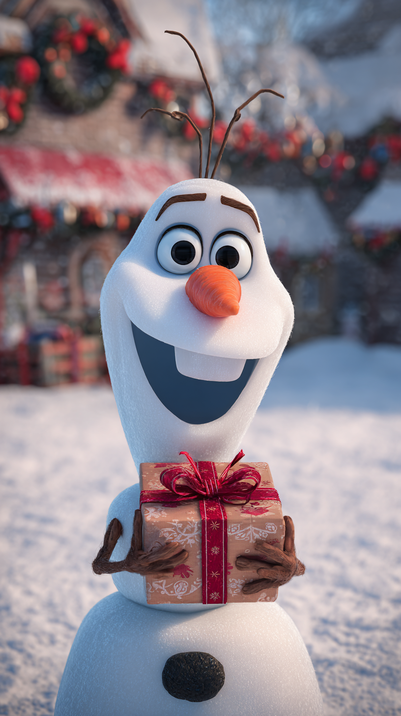 fond d'écran Olaf iphone 16e gratuit