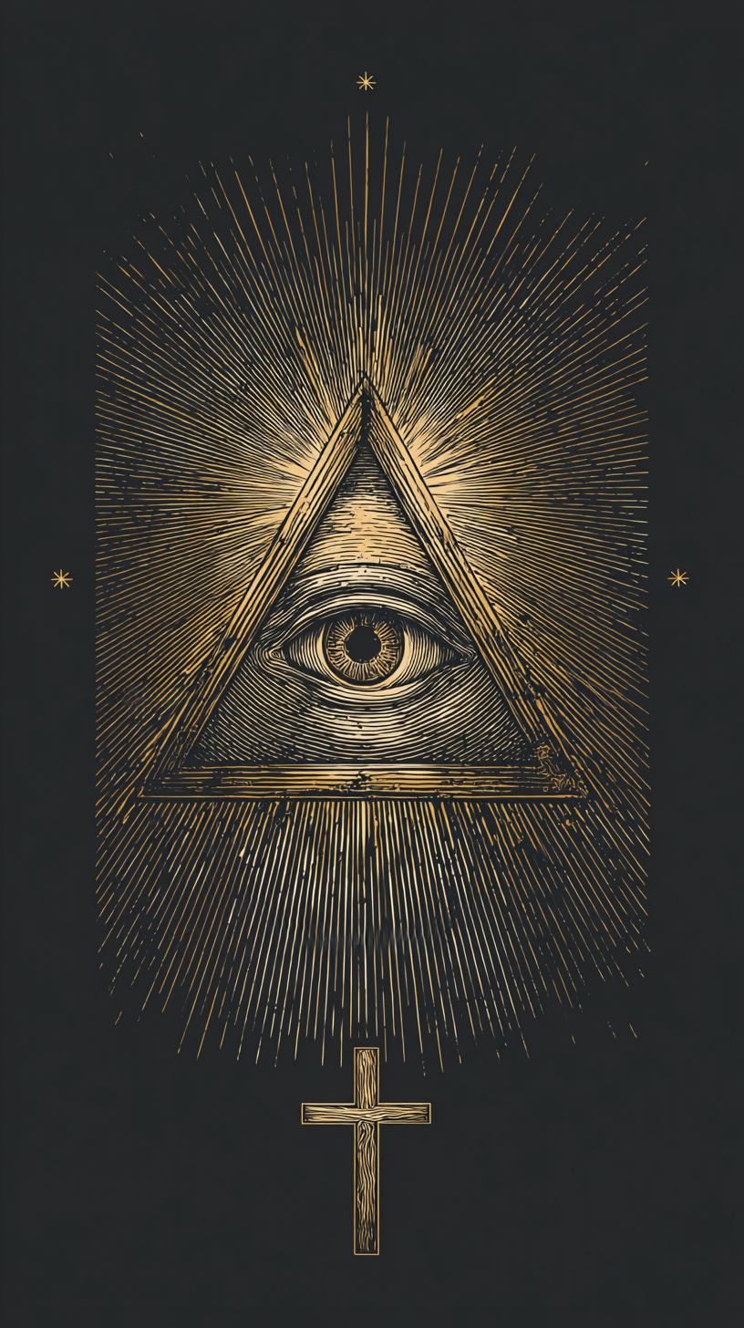 fond d'écran L’œil de la Providence sans filigrane pour téléphone portable samsung gratuit