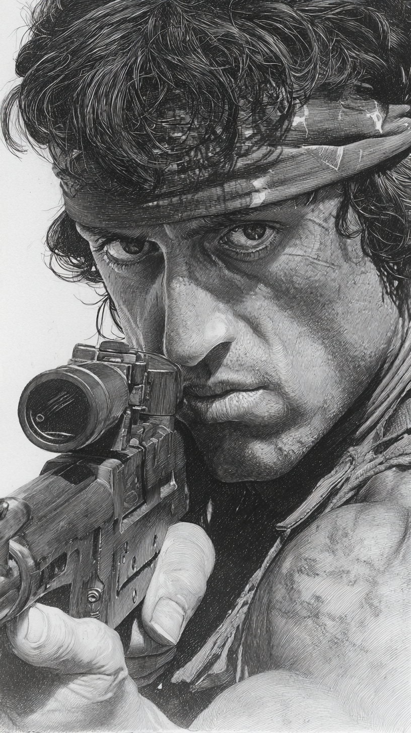 fond d'écran John Rambo téléphone gratuit télécharger gratuit
