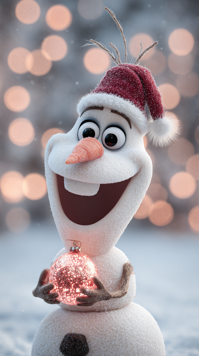 fond d'écran Olaf iphone 13 gratuit