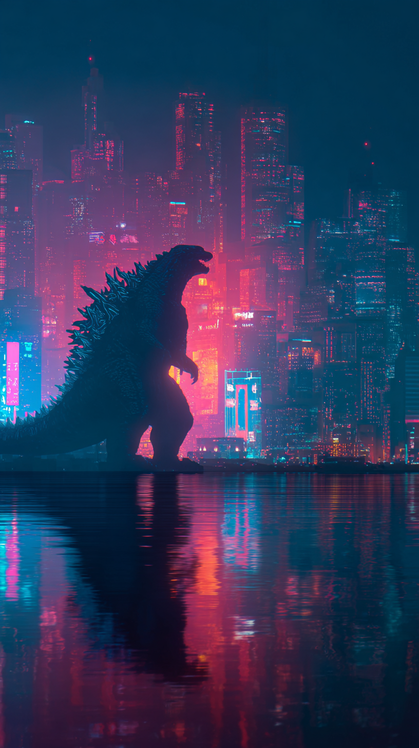 fond d'écran Godzilla iphone xr télécharger gratuit